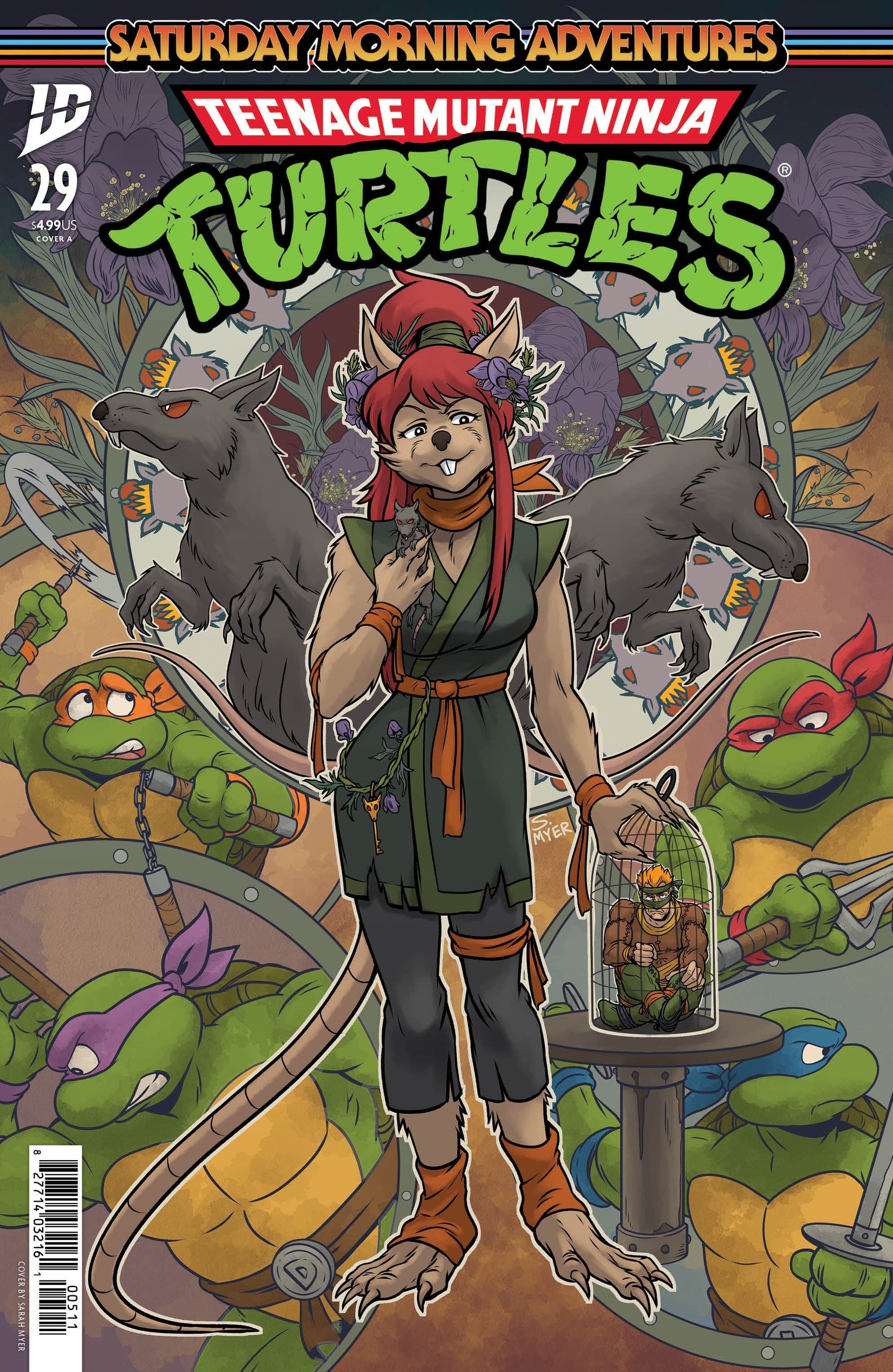 IDW Publishing NEW THIS WEEK Teenage Mutant Ninja Turtles: Saturday Morning Adventures #29 Cover A (Myer)