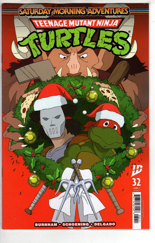 IDW Publishing NEW THIS WEEK Teenage Mutant Ninja Turtles: Saturday Morning Adventures #32 Cover A (Schoening)