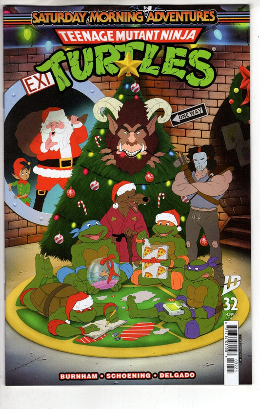 IDW Publishing NEW THIS WEEK Teenage Mutant Ninja Turtles: Saturday Morning Adventures #32 Variant B (Pearce)