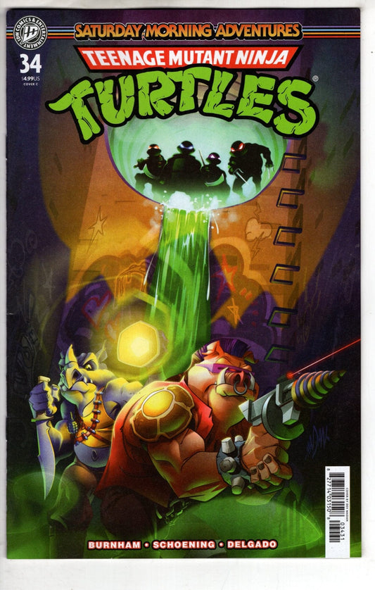 IDW Publishing NEW THIS WEEK Teenage Mutant Ninja Turtles: Saturday Morning Adventures #34 CVR  C (VF/NM)