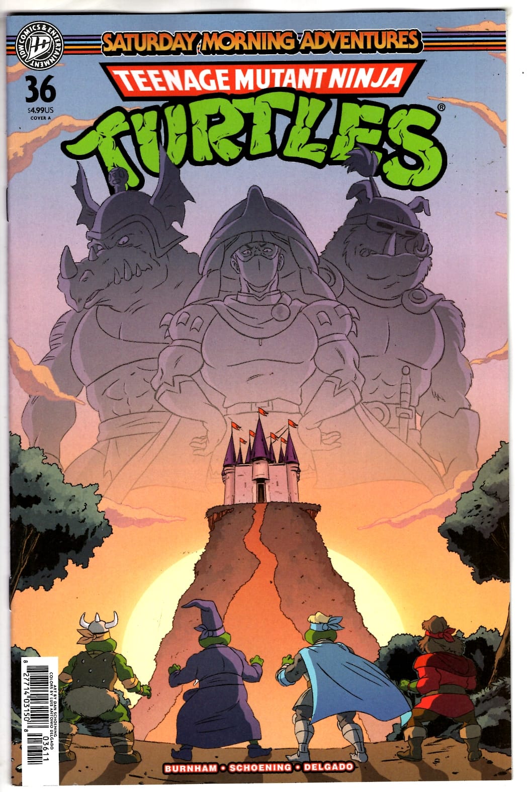 IDW Publishing NEW THIS WEEK Teenage Mutant Ninja Turtles: Saturday Morning Adventures #36 CVR A (VF/NM)