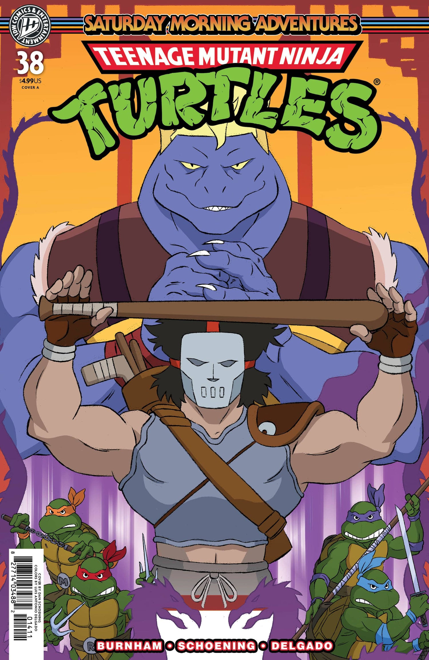 IDW Publishing NEW THIS WEEK Teenage Mutant Ninja Turtles: Saturday Morning Adventures #38 Cover A (Schoening) (VF/NM)