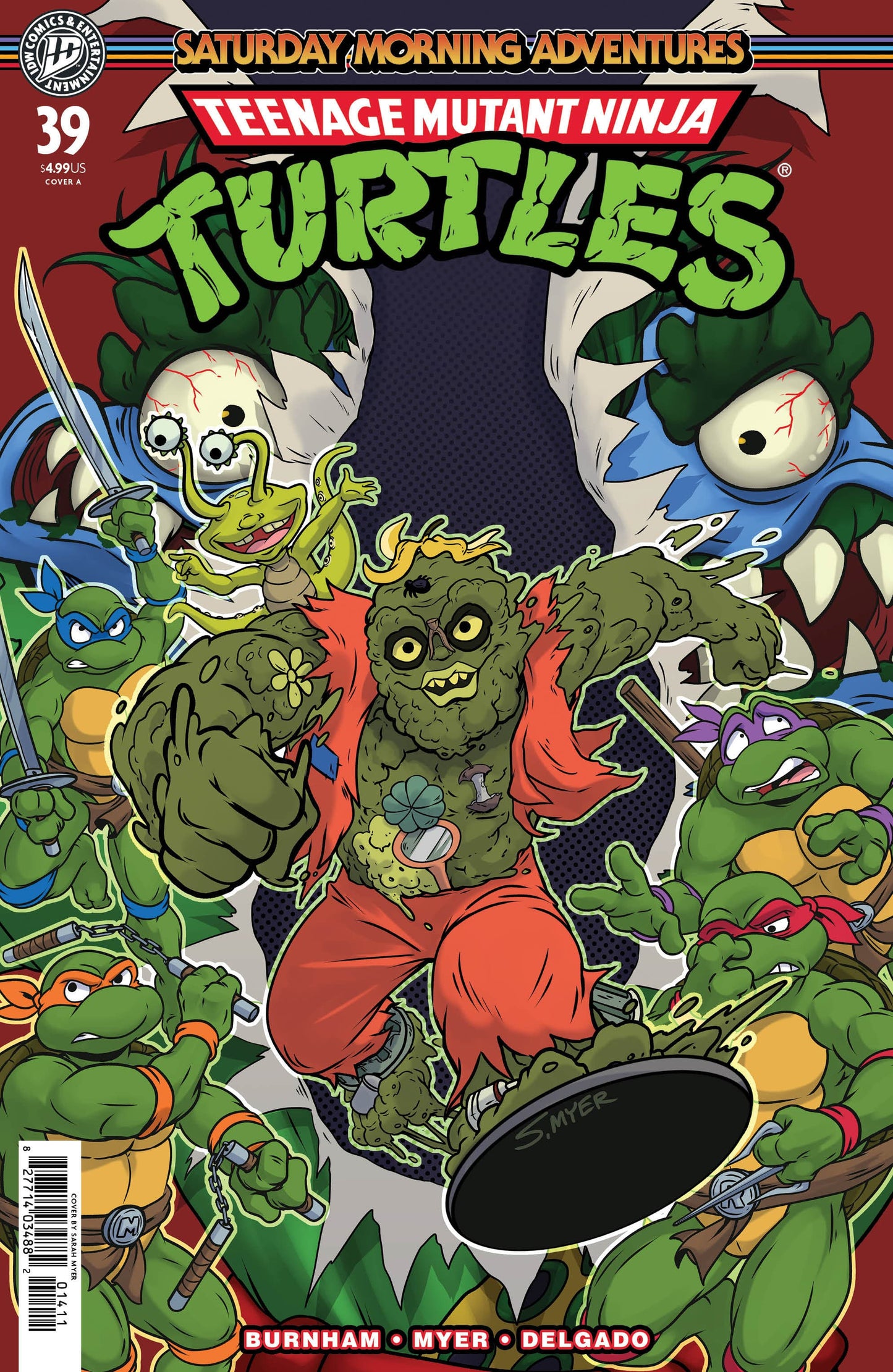 IDW Publishing NEW THIS WEEK Teenage Mutant Ninja Turtles: Saturday Morning Adventures #39 Cover A (Myer) (VF/NM)
