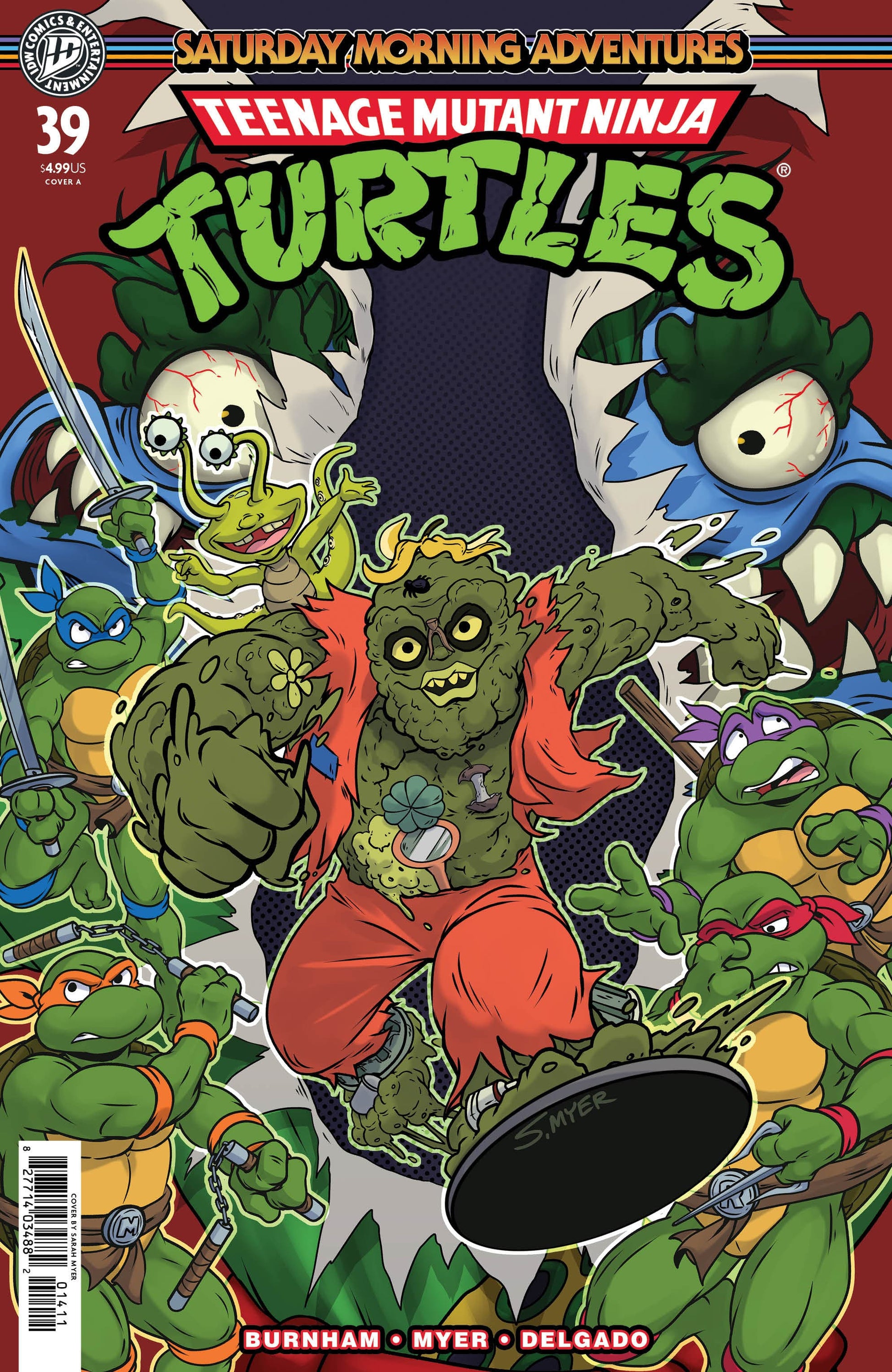 IDW Publishing NEW THIS WEEK Teenage Mutant Ninja Turtles: Saturday Morning Adventures #39 Cover A (Myer) (VF/NM)