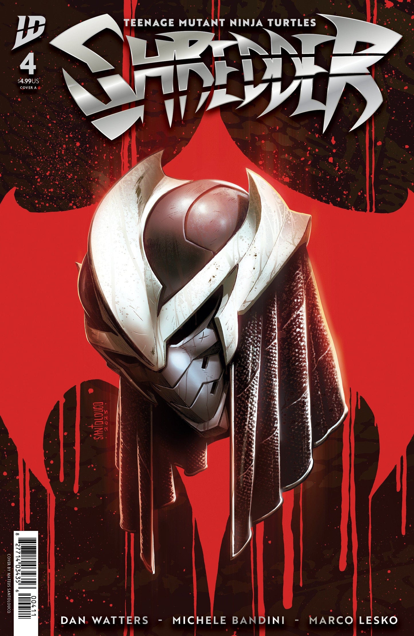 IDW Publishing NEW THIS WEEK Teenage Mutant Ninja Turtles: Shredder #4 Cover A (Santolouco) (VF/NM)