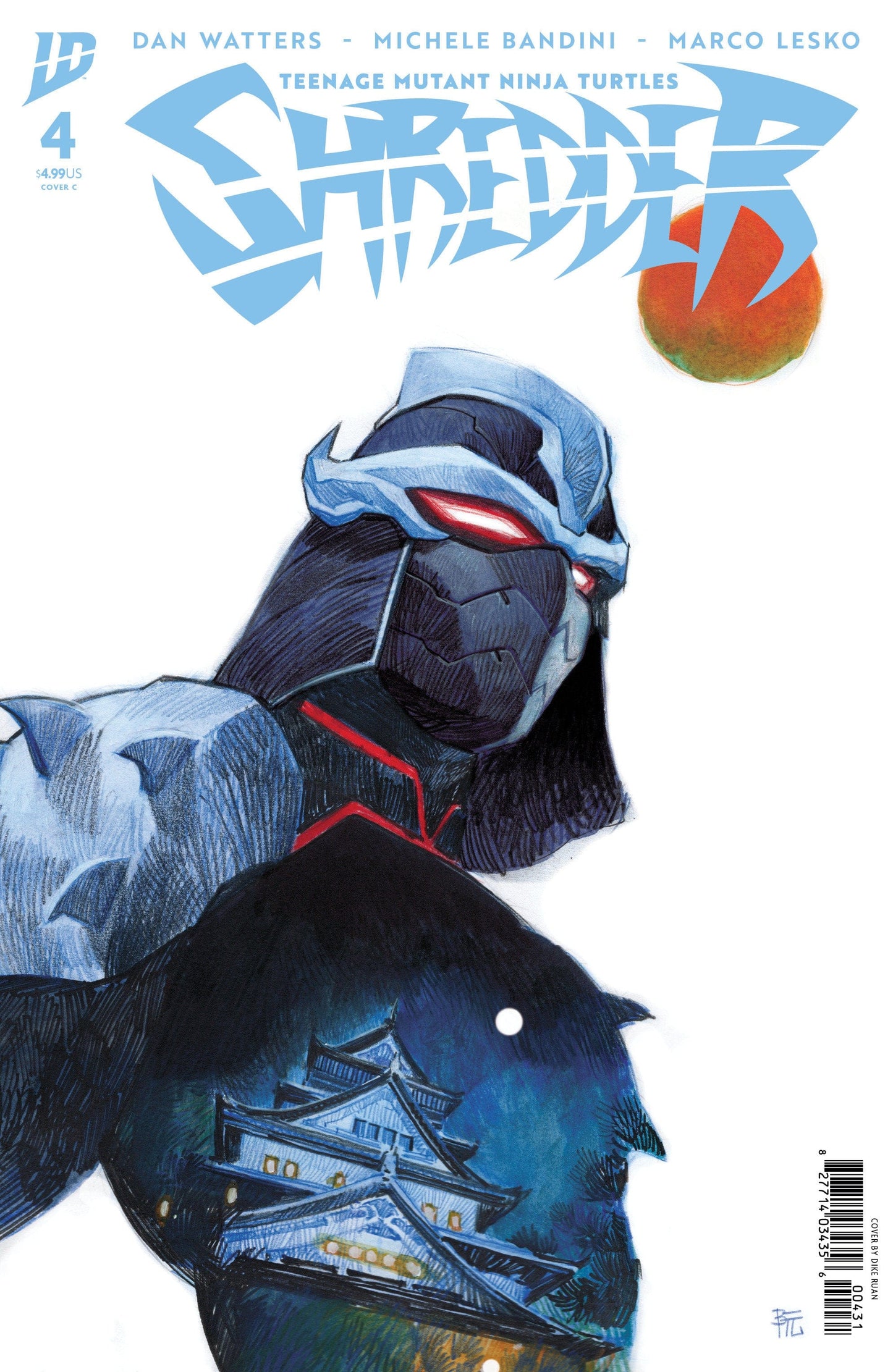 IDW Publishing NEW THIS WEEK Teenage Mutant Ninja Turtles: Shredder #4 Variant C (Ruan) (VF/NM)