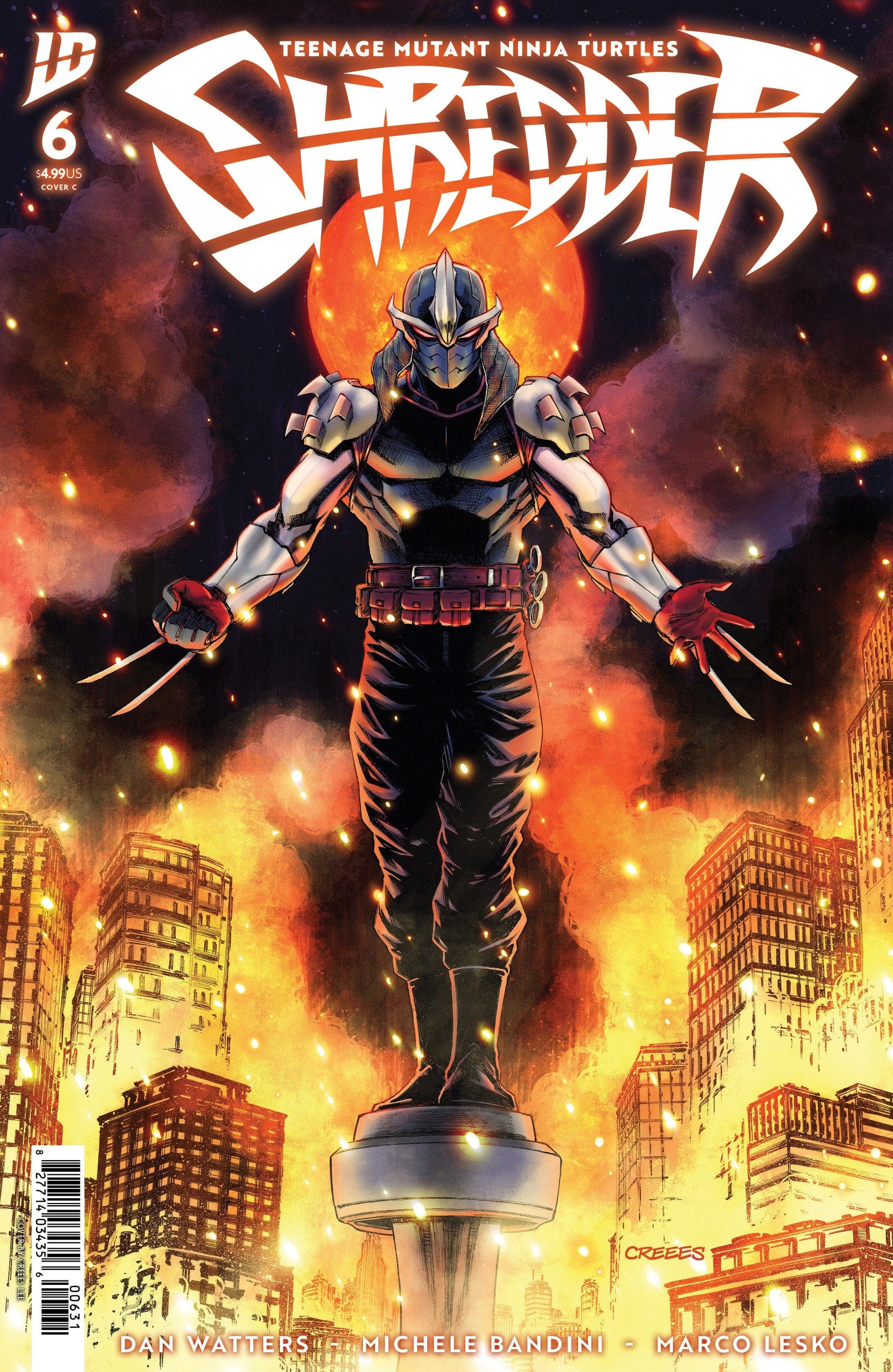 IDW Publishing NEW THIS WEEK Teenage Mutant Ninja Turtles: Shredder #6 CVR C  (VF/NM)