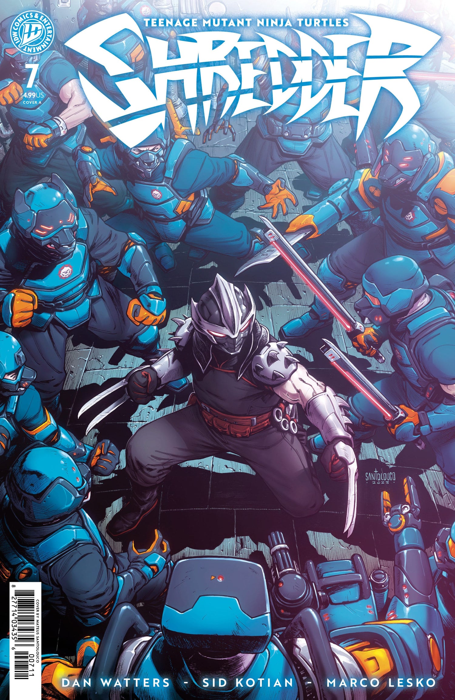 IDW Publishing NEW THIS WEEK Teenage Mutant Ninja Turtles: Shredder #7 Cover A (Santolouco) (VF/NM)