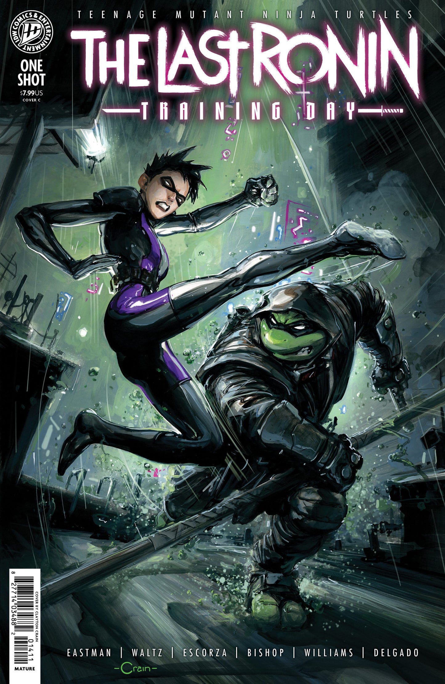 IDW Publishing NEW THIS WEEK Teenage Mutant Ninja Turtles: The Last Ronin--Training Day Variant C (Crain) (VF/NM)