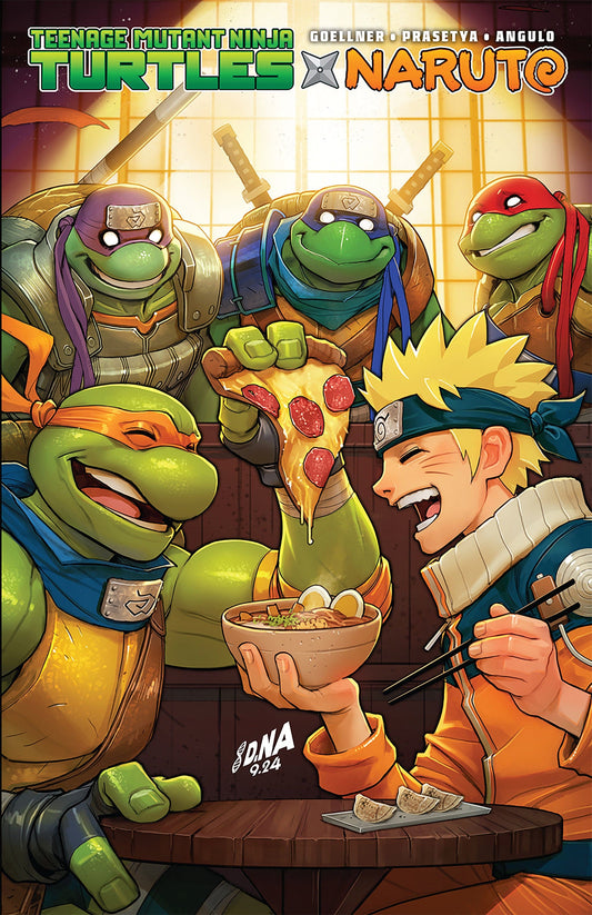 IDW Publishing NEW THIS WEEK Teenage Mutant Ninja Turtles x Naruto (DM)