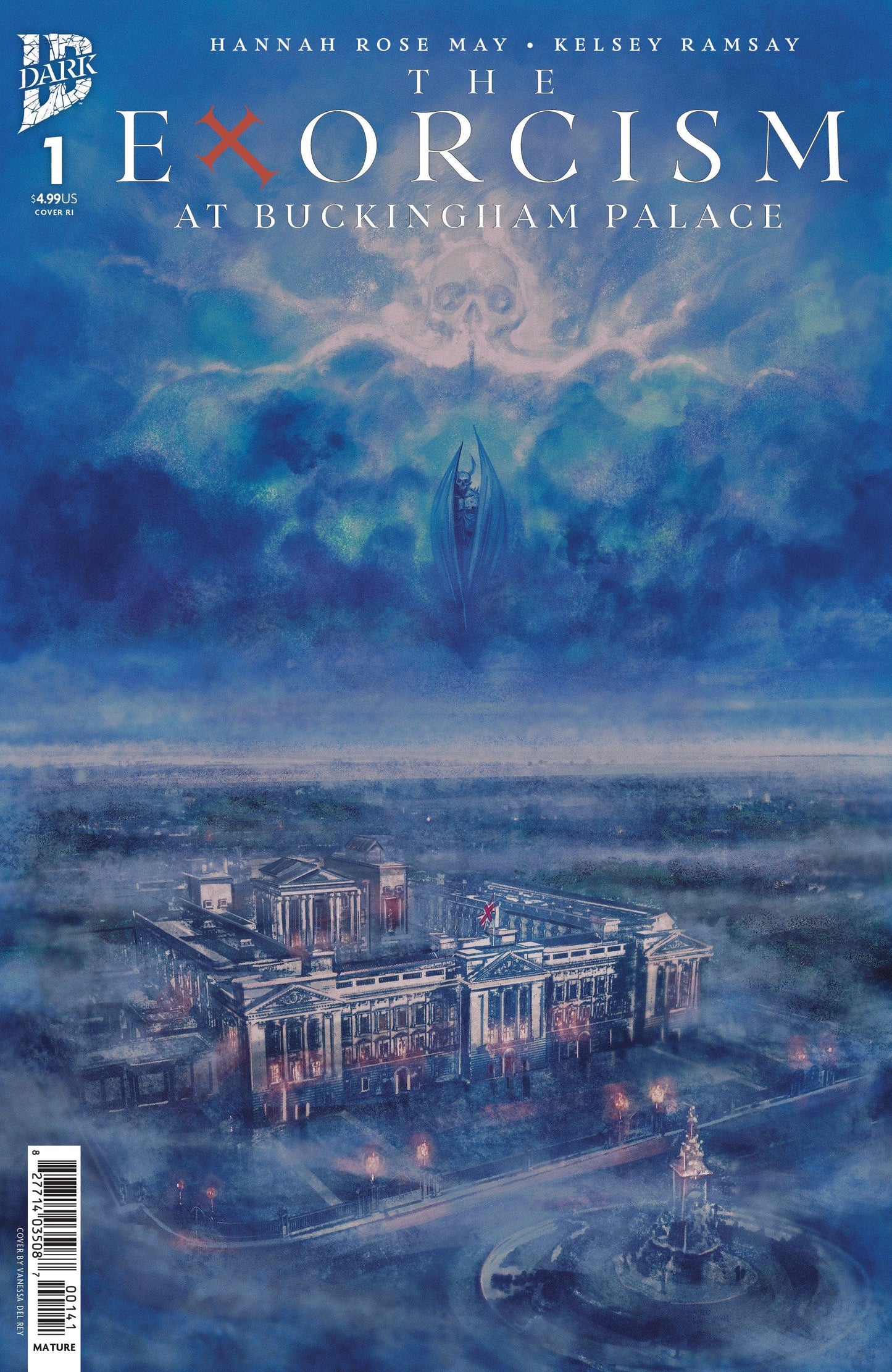 IDW Publishing NEW THIS WEEK The Exorcism at Buckingham Palace #1 Variant RI (10) (Del Rey) (VF/NM)