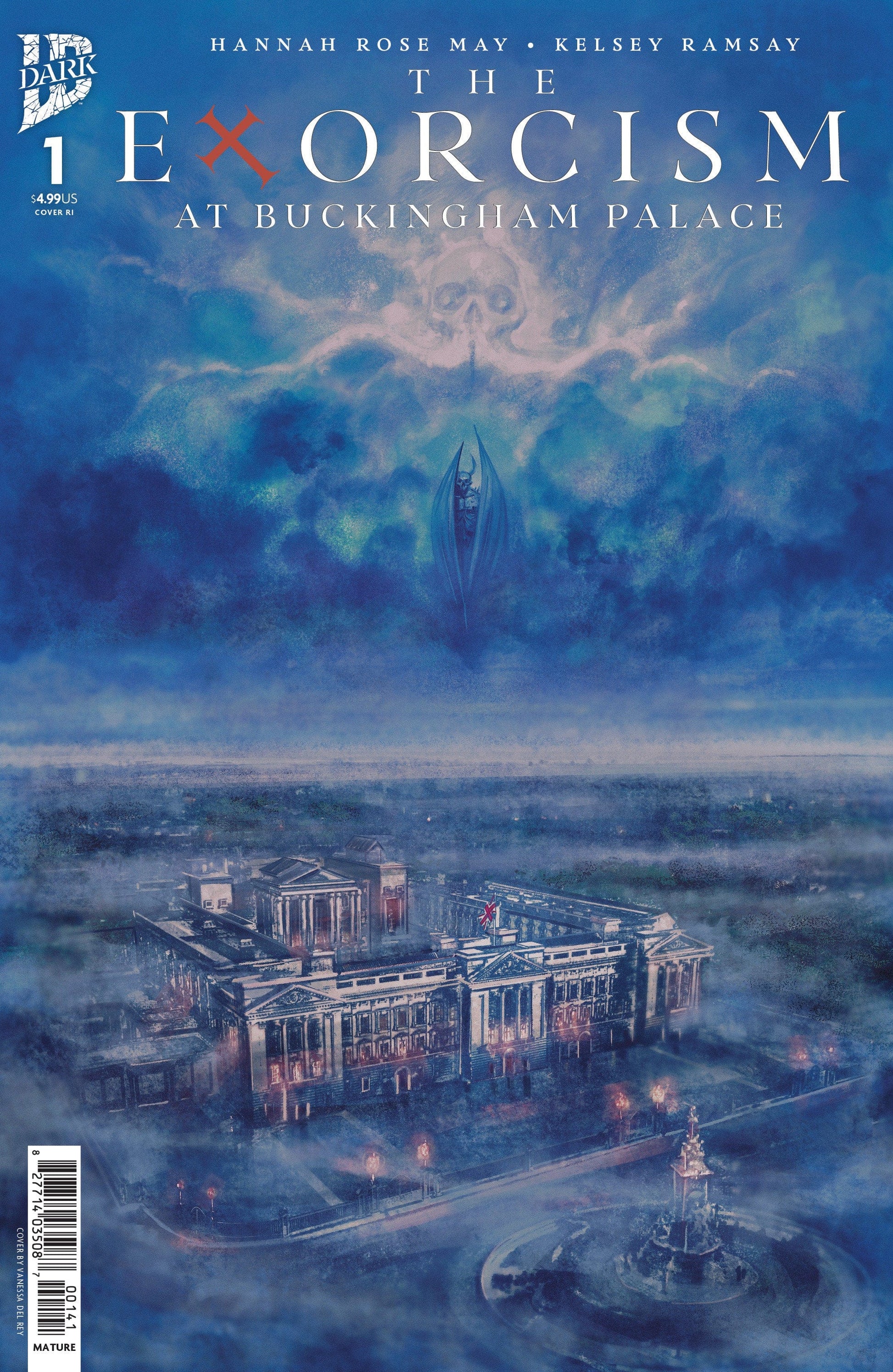 IDW Publishing NEW THIS WEEK The Exorcism at Buckingham Palace #1 Variant RI (10) (Del Rey) (VF/NM)