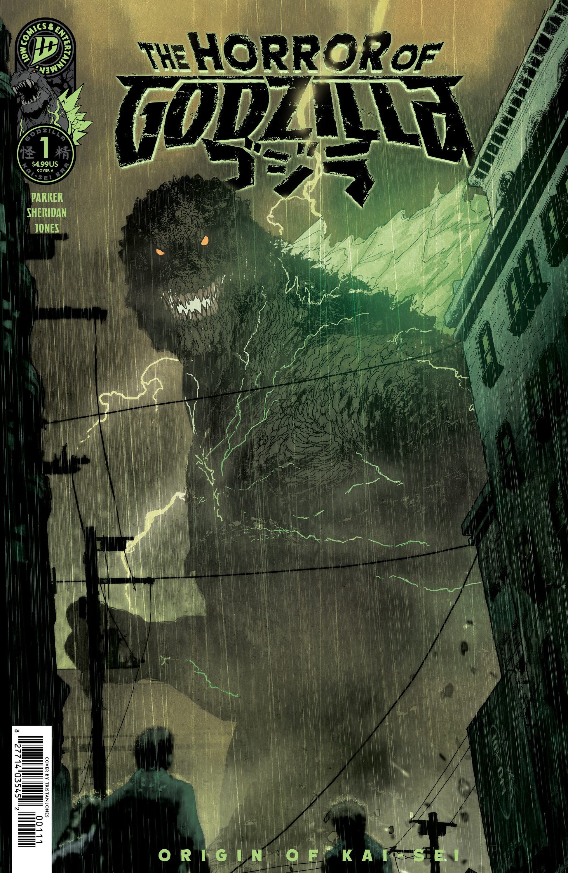IDW Publishing NEW THIS WEEK The Horror of Godzilla [Kai-Sei Era] #1 Cover A (Jones) (VF/NM)