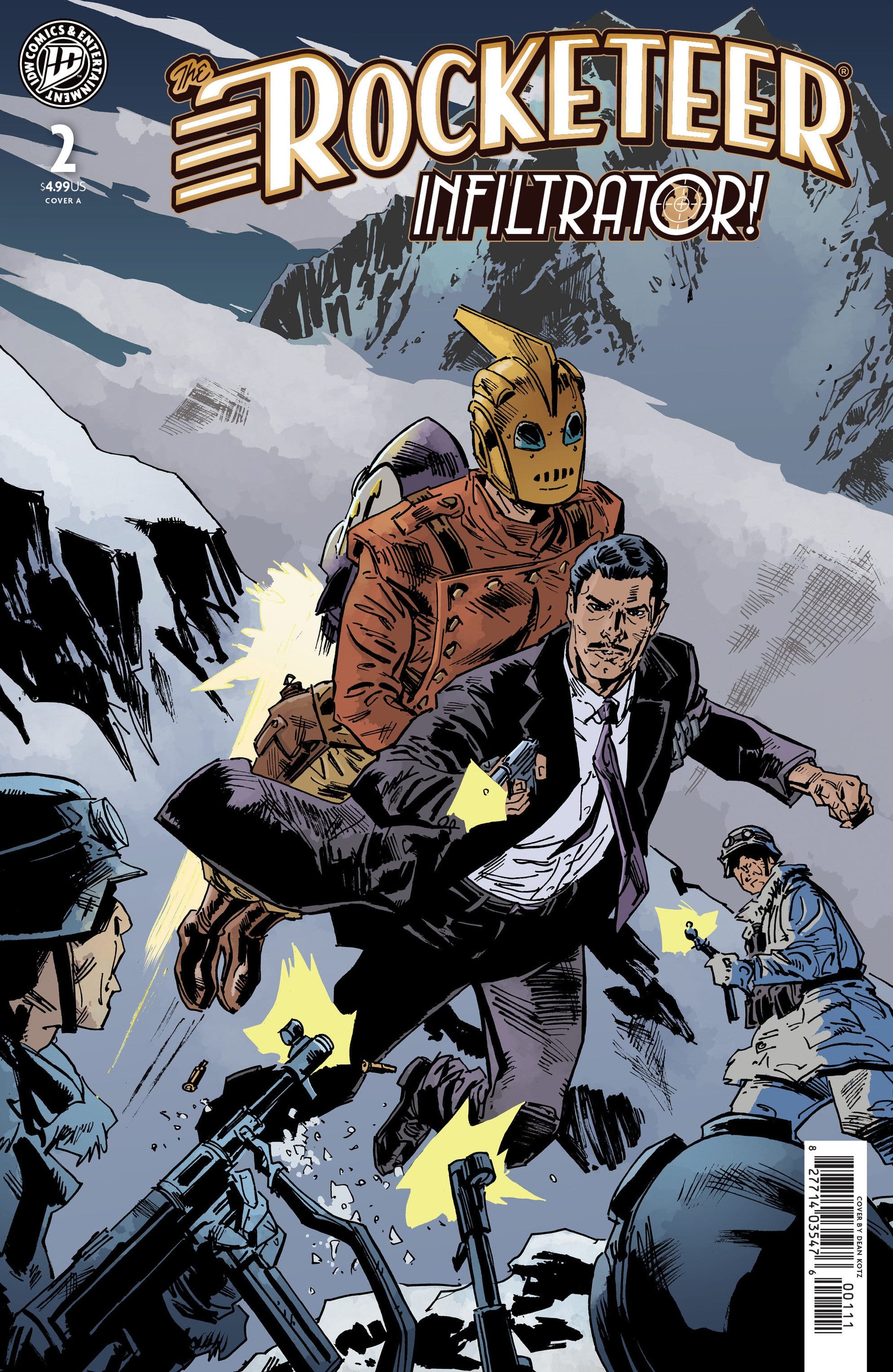 IDW Publishing NEW THIS WEEK The Rocketeer: Infiltrator! #2 Cover A (Kotz) (VF/NM)