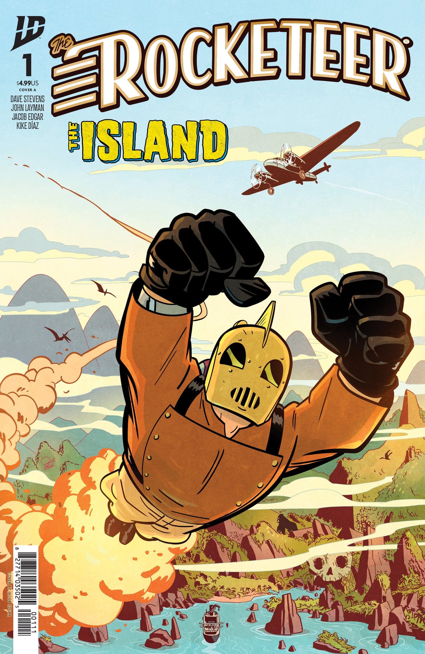 IDW Publishing NEW THIS WEEK The Rocketeer: The Island #1 Cover A (Edgar) (VF/NM)