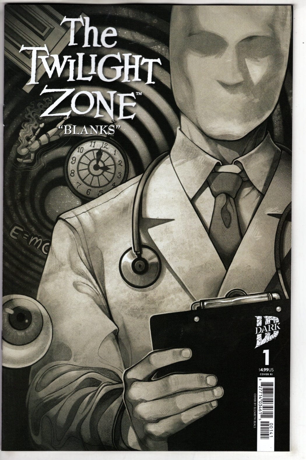 IDW Publishing NEW THIS WEEK The Twilight Zone #1 Variant RI (25) (Beals)
