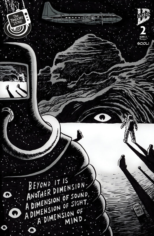 IDW Publishing NEW THIS WEEK The Twilight Zone #2 Variant B (Francavilla Connecting Cover) [VF/NM]