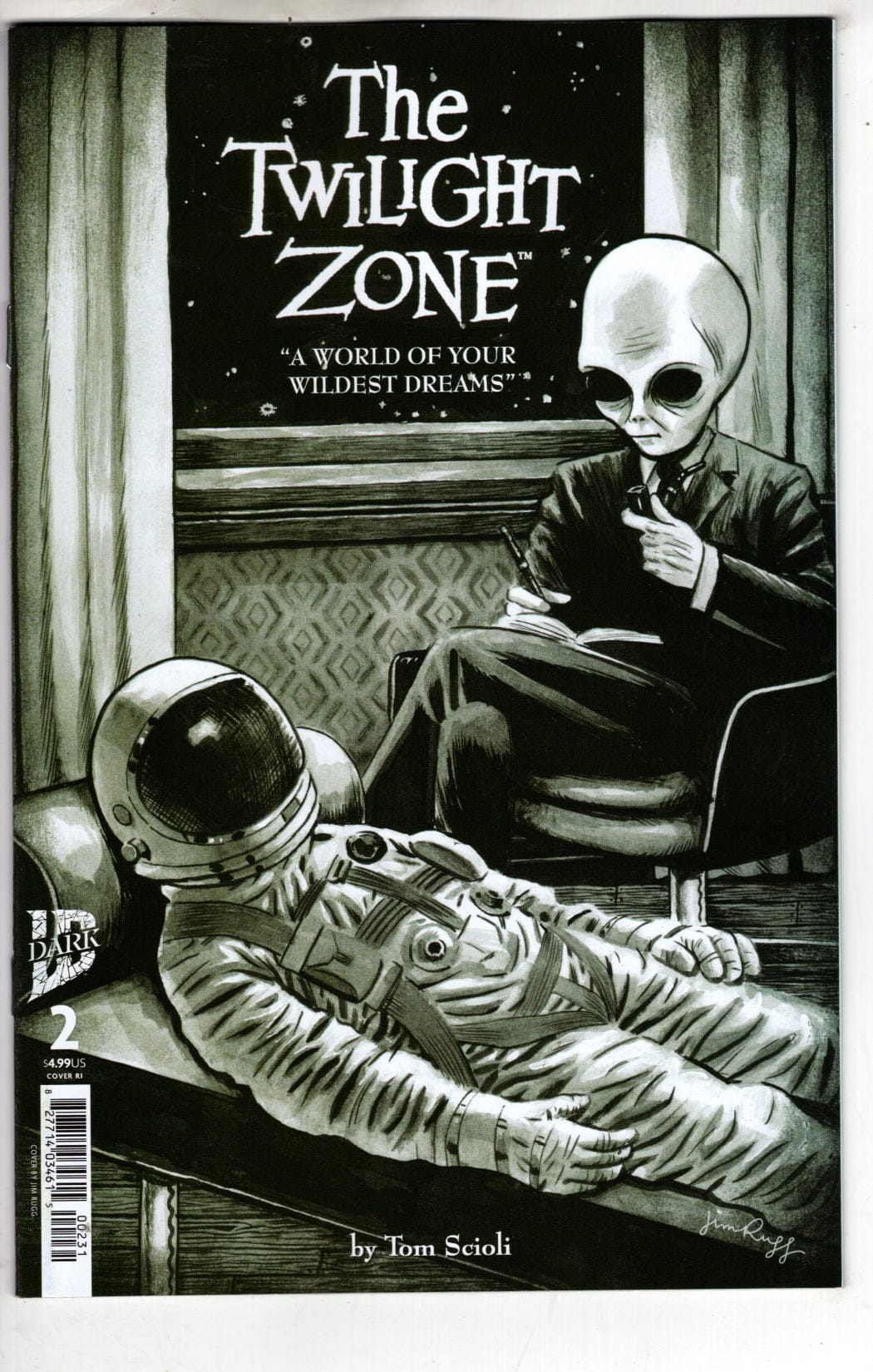 IDW Publishing NEW THIS WEEK The Twilight Zone #2 Variant RI (15) (Rugg) [VF/NM]