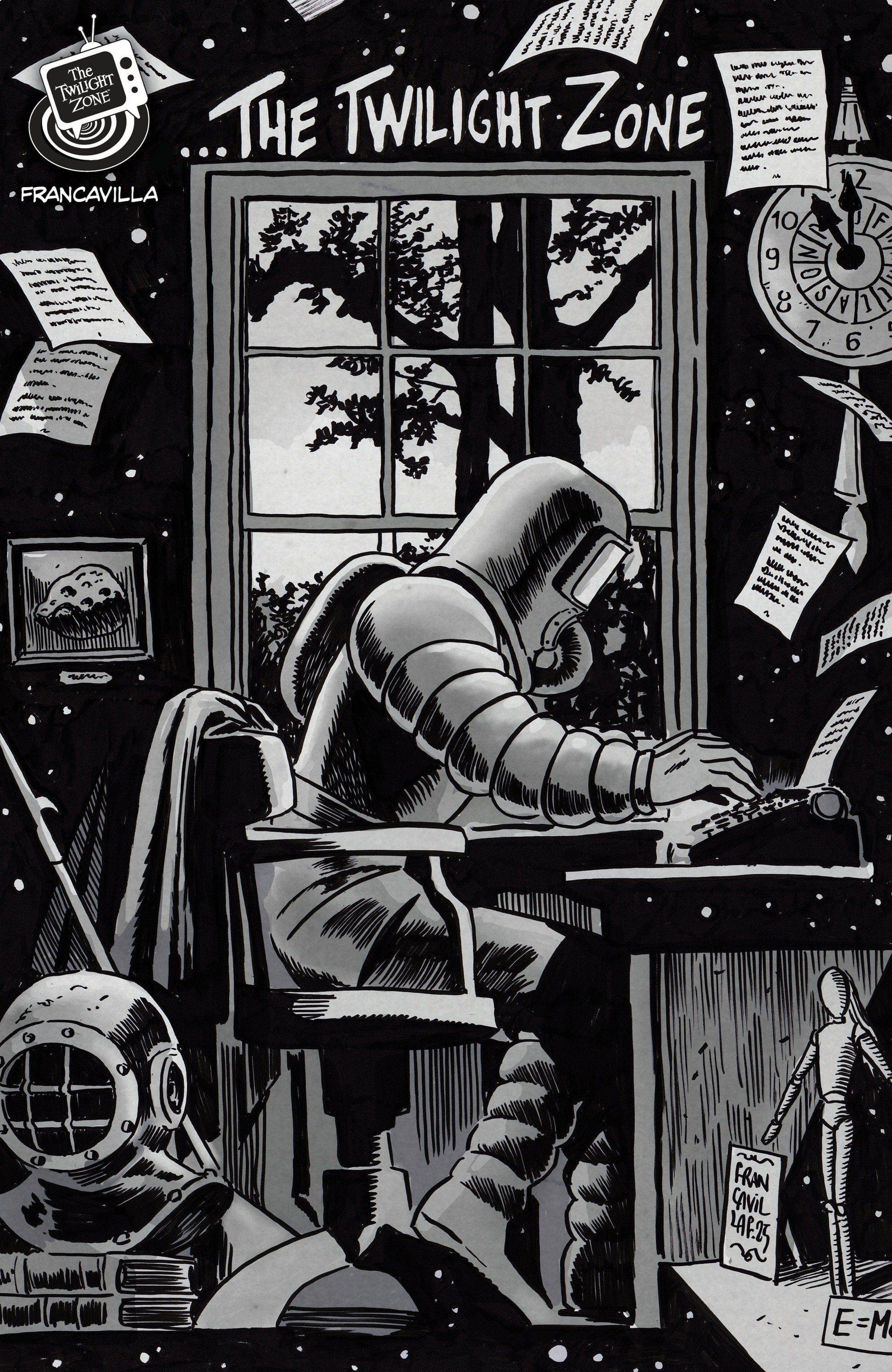 IDW Publishing NEW THIS WEEK The Twilight Zone #5 Variant B (Francavilla Connecting Cover) (VF/NM)