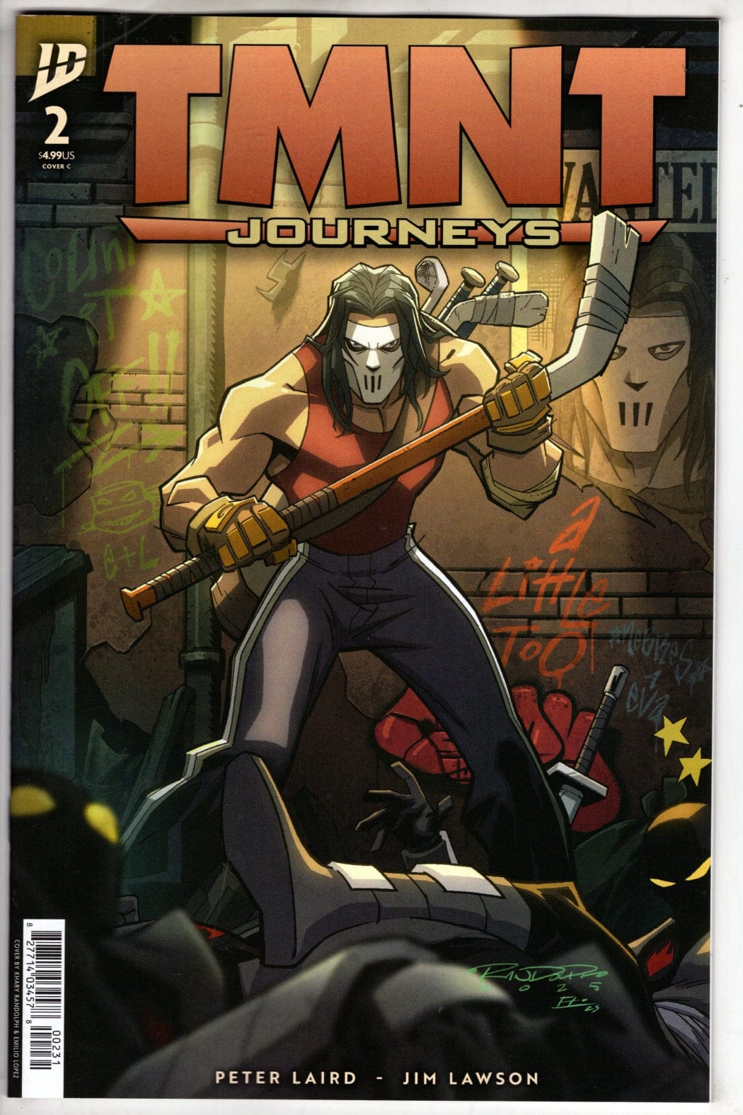 IDW Publishing NEW THIS WEEK TMNT: Journeys #2 Variant C (Randolph)