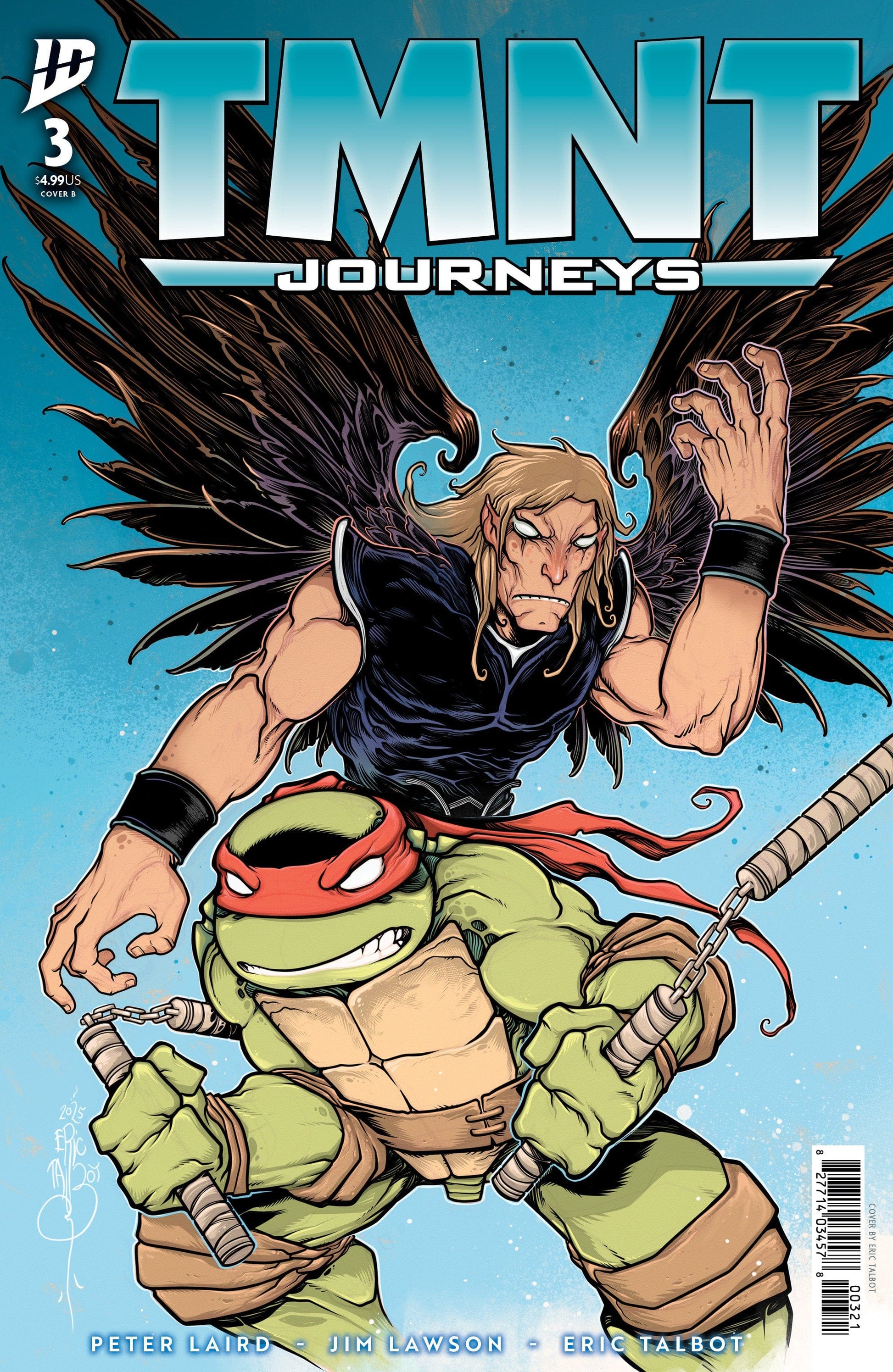 IDW Publishing NEW THIS WEEK TMNT: Journeys #3 Variant B (Talbot) [VF/NM]