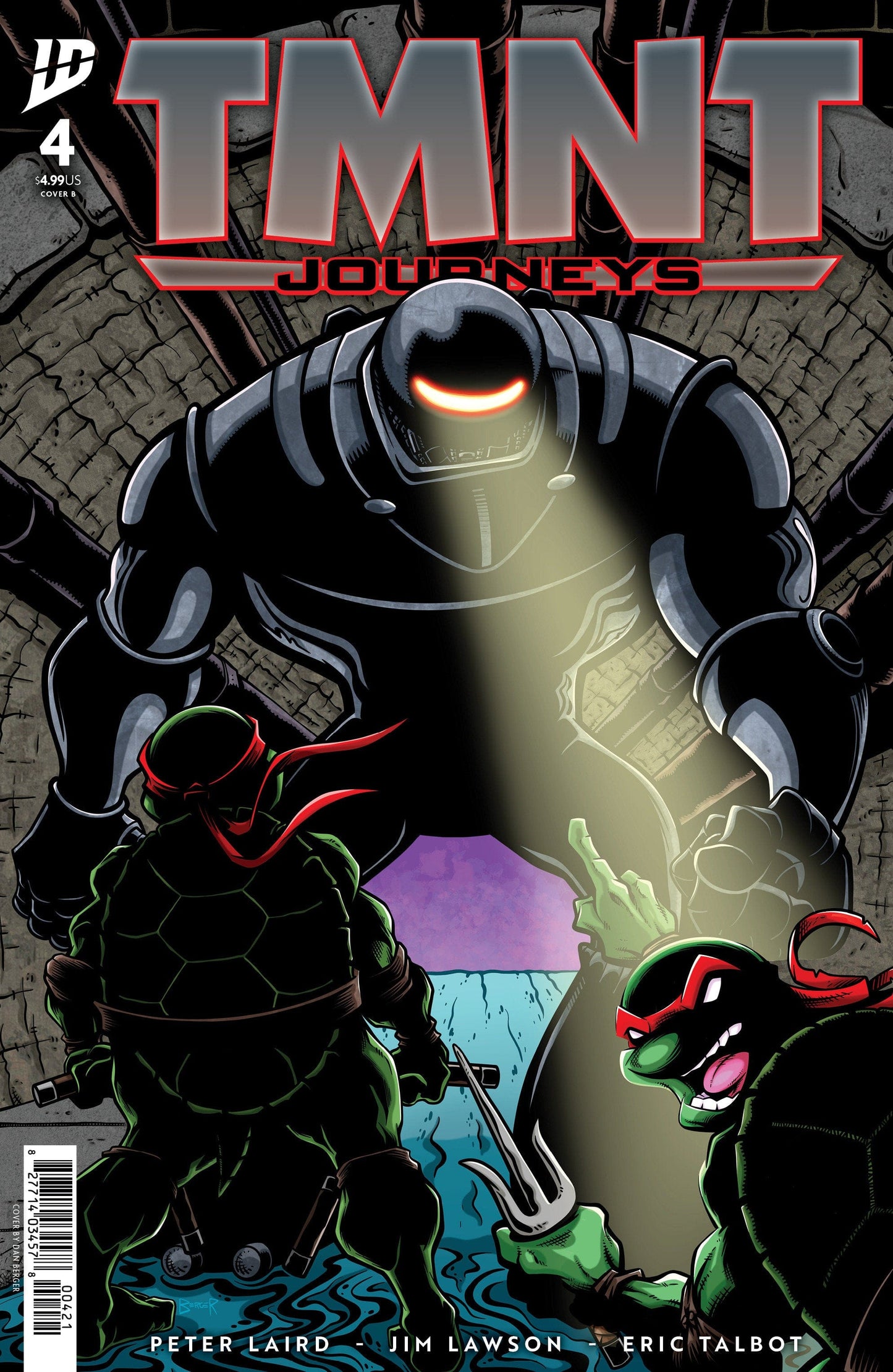 IDW Publishing NEW THIS WEEK TMNT: Journeys #4 Variant B (Berger)