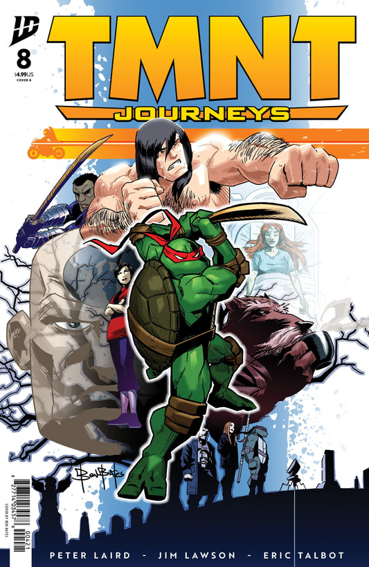 IDW Publishing NEW THIS WEEK TMNT: Journeys #8 Variant B (Bates) (VF/NM)