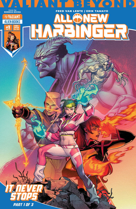 IDW Publishing NEW THIS WEEK Valiant Beyond: All-New Harbinger #4--It Never Stops #1 Cover A (Rocha) (VF/NM)