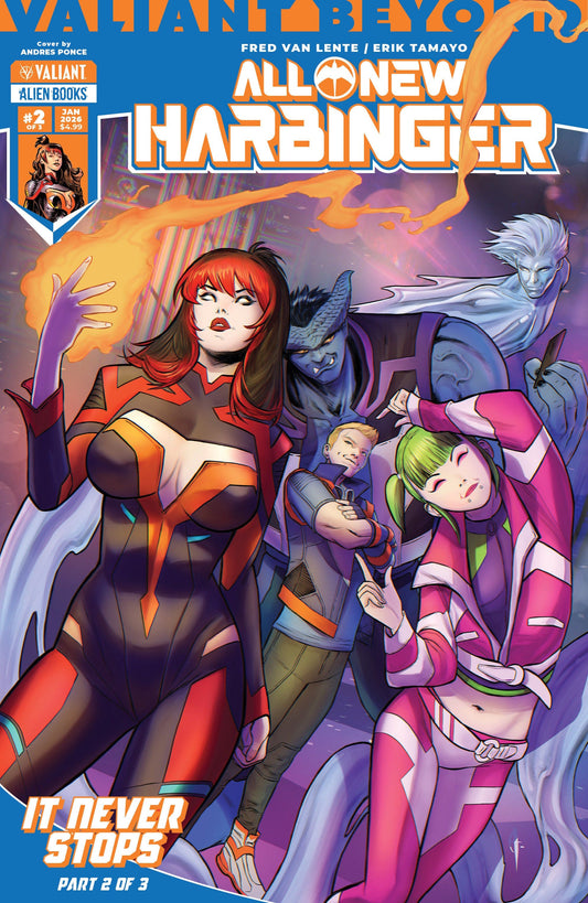 IDW Publishing NEW THIS WEEK Valiant Beyond: All-New Harbinger #5--It Never Stops #2 Cover A (Ponce) (VF/NM)