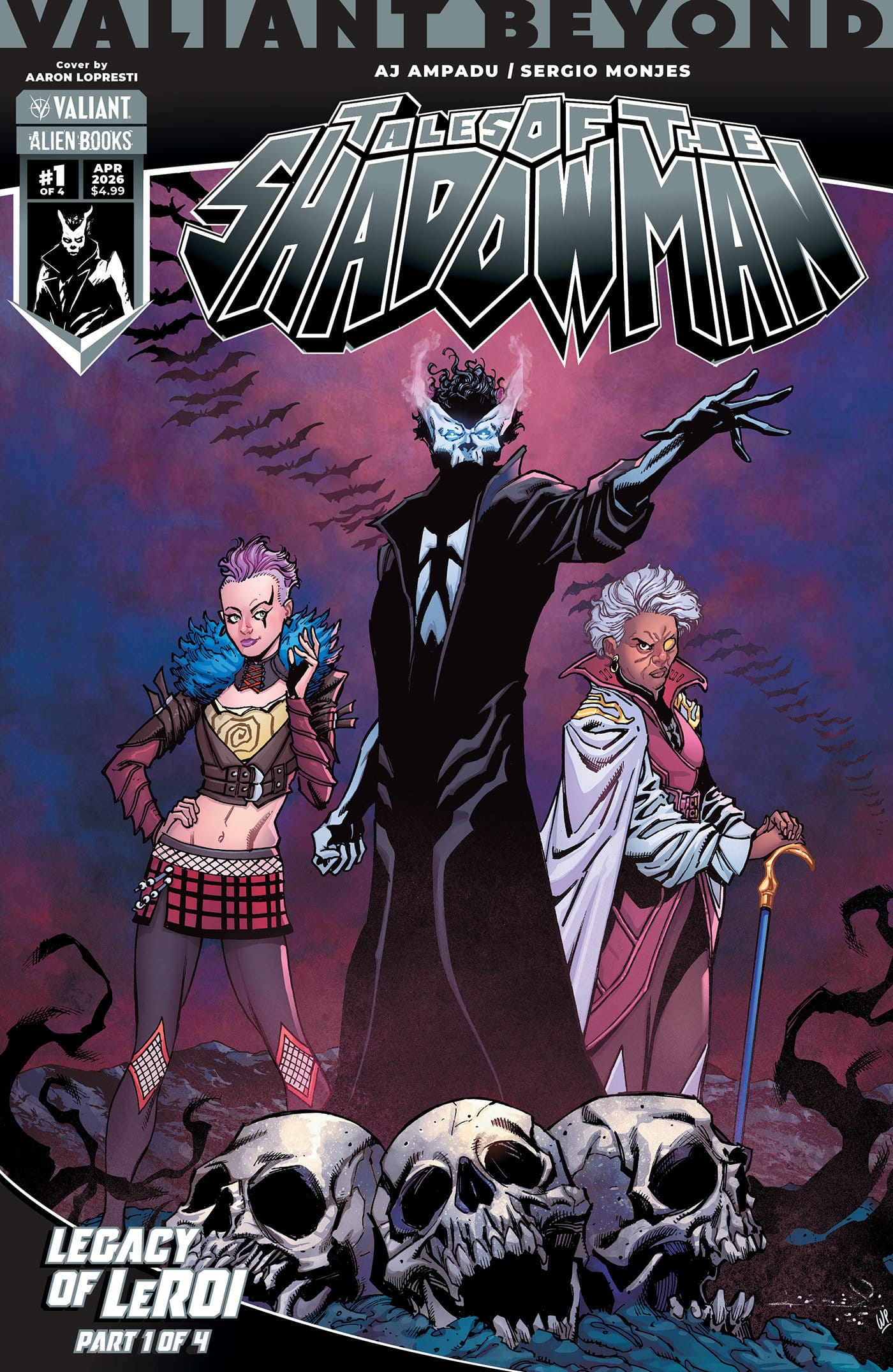 IDW Publishing NEW THIS WEEK Valiant Beyond: Tales of the Shadowman #7--Legacy of LeRoi #1 Cover A (Lopresti) (VF/NM)