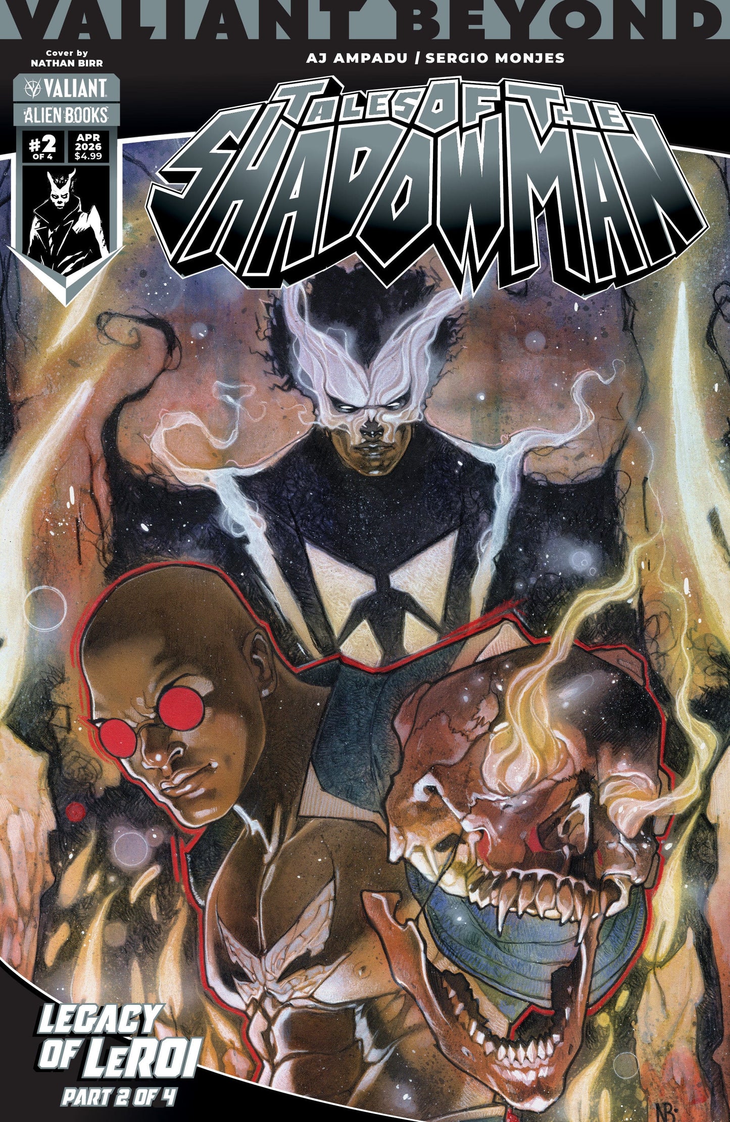 IDW Publishing NEW THIS WEEK Valiant Beyond: Tales of the Shadowman #8--Legacy of LeRoi #2 Cover A (Birr) (VF/NM)