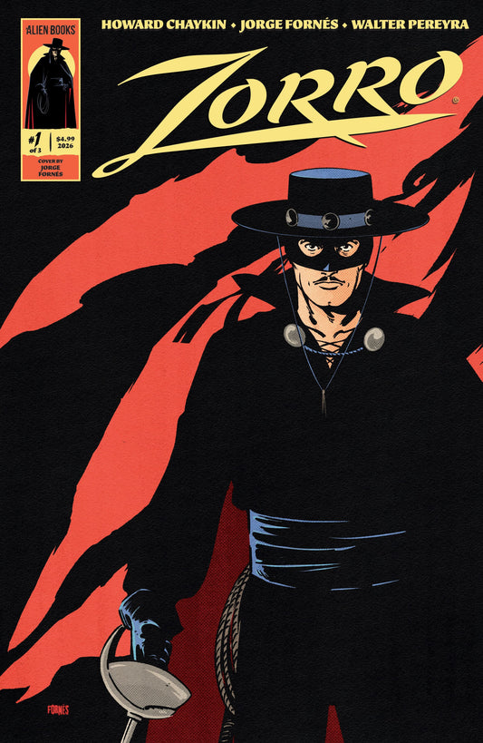 IDW Publishing NEW THIS WEEK Zorro #1 Cover A (Fornés) (VF/NM)
