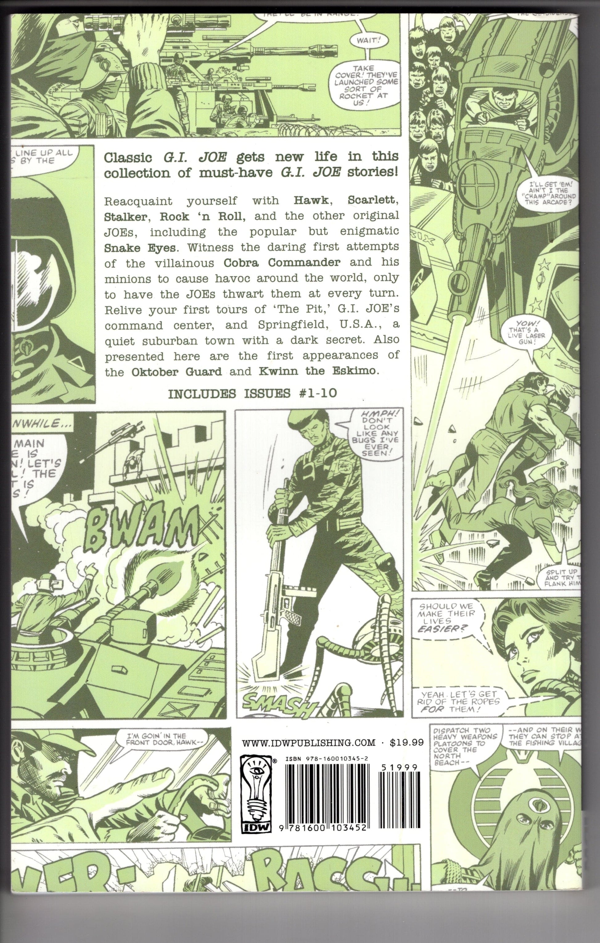IDW PUBLISHING TRADE Classic G.I. Joe TPB Volume 01