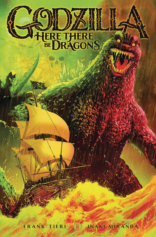 IDW PUBLISHING TRADE GODZILLA HERE THERE BE DRAGONS GN