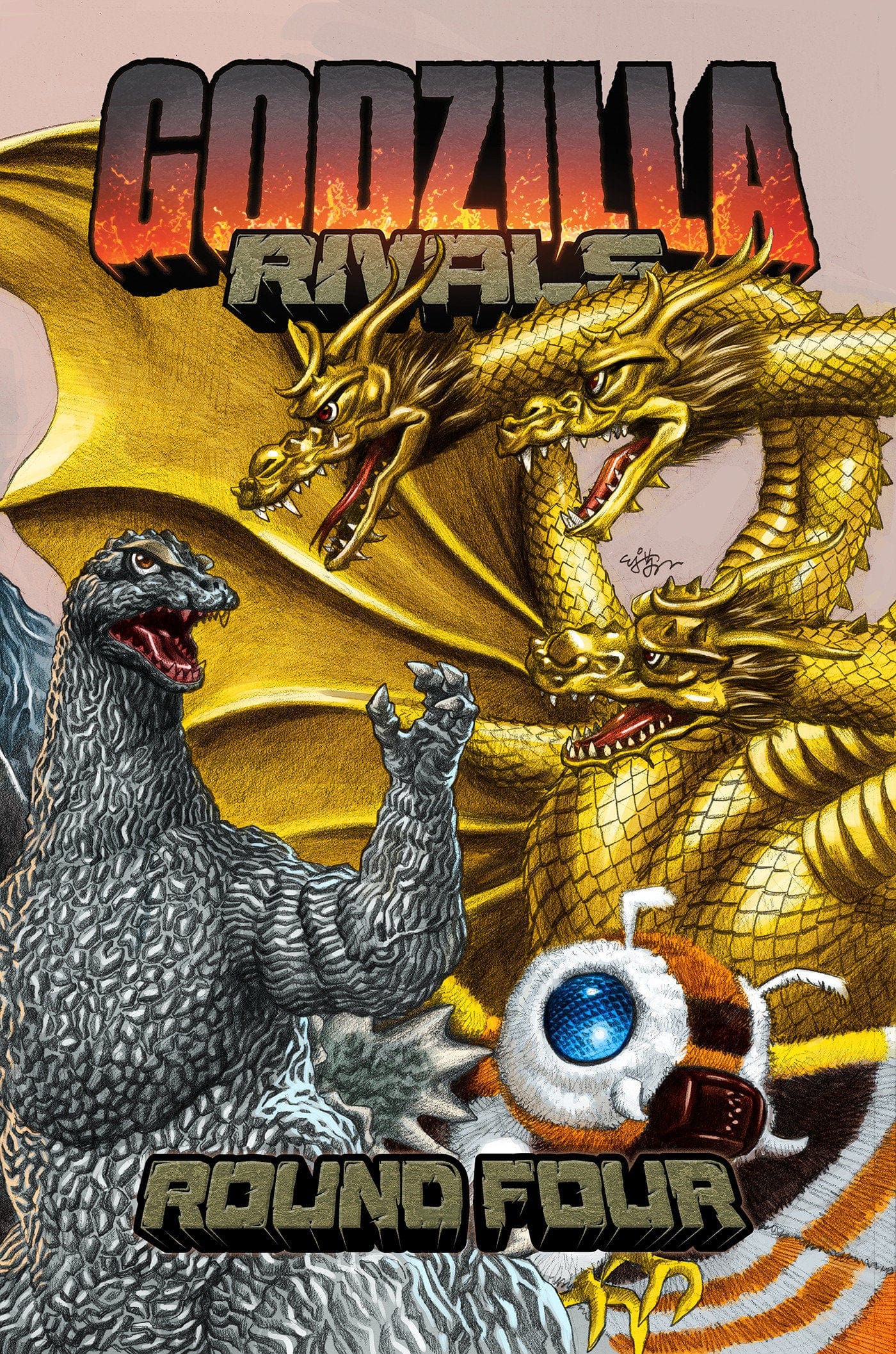 IDW Publishing TRADE Godzilla Rivals: Round Four