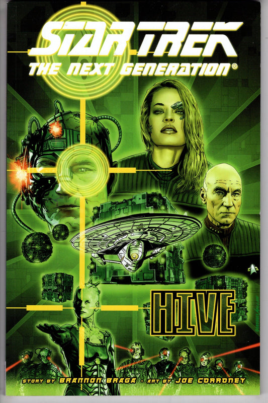 IDW PUBLISHING TRADE STAR TREK TNG HIVE TP