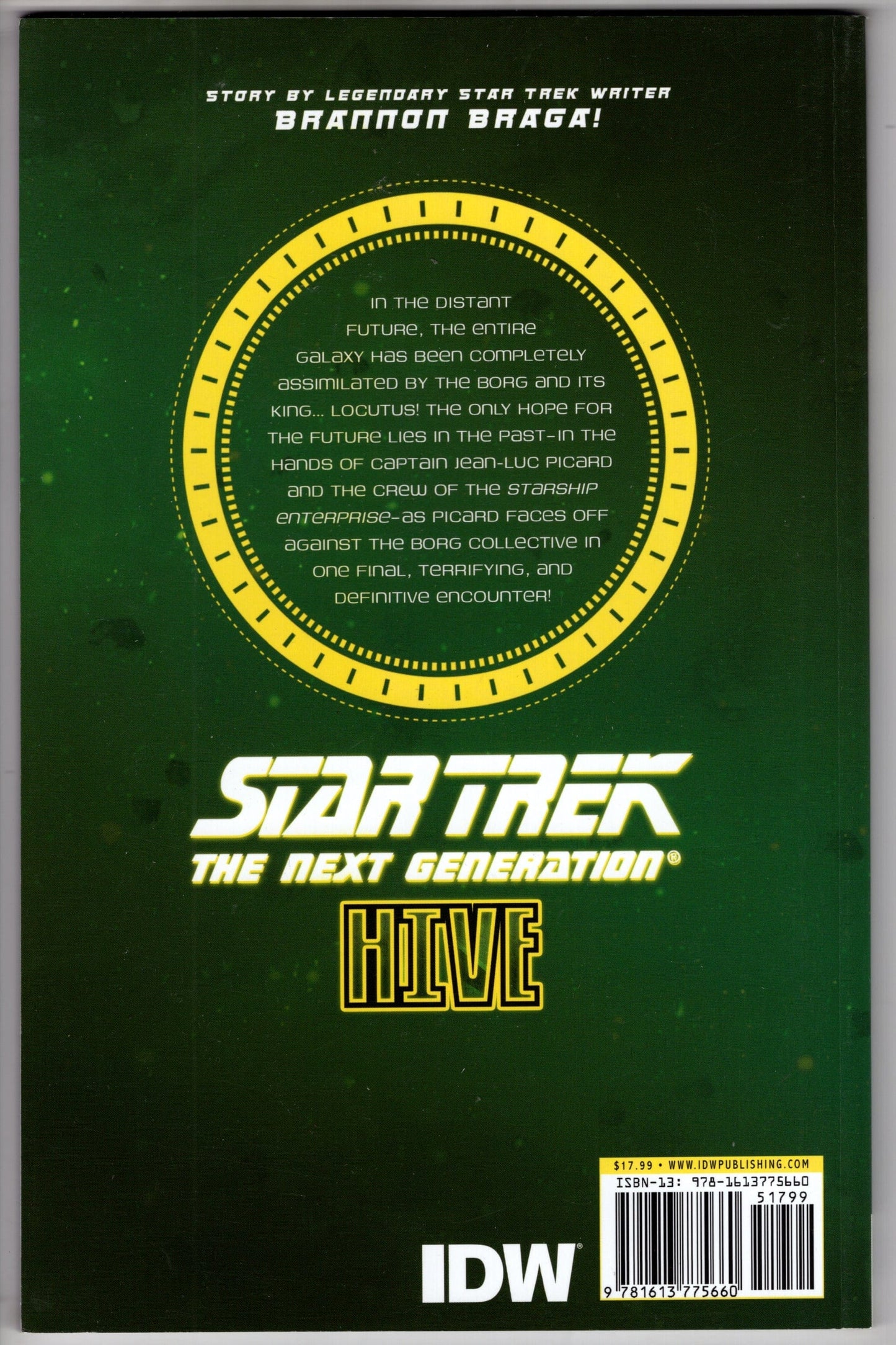 IDW PUBLISHING TRADE STAR TREK TNG HIVE TP