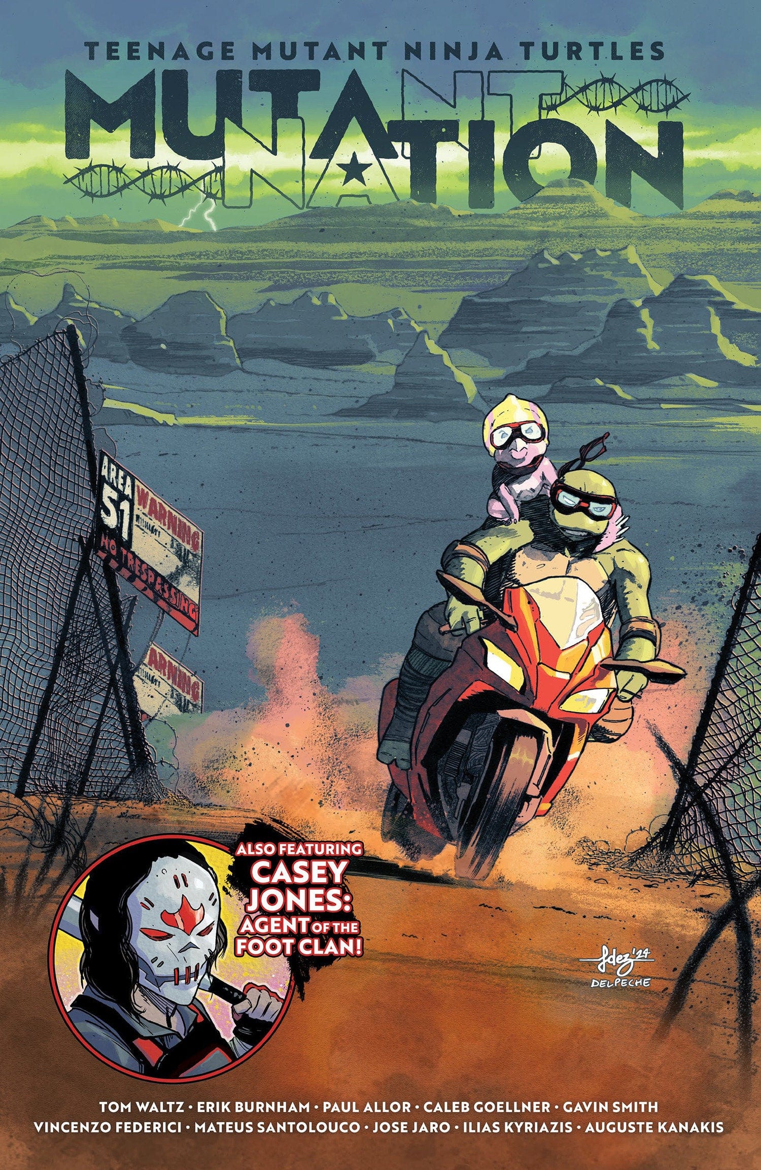 IDW Publishing TRADE Teenage Mutant Ninja Turtles: Mutant Nation  Vol. 1