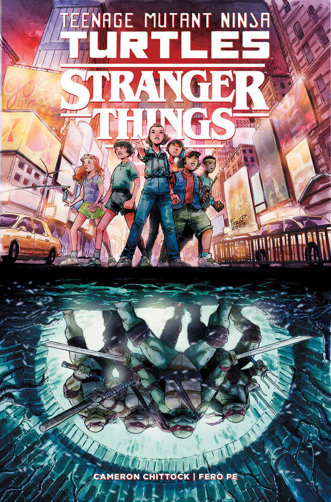 IDW PUBLISHING TRADE Teenage Mutant Ninja Turtles X Stranger Things