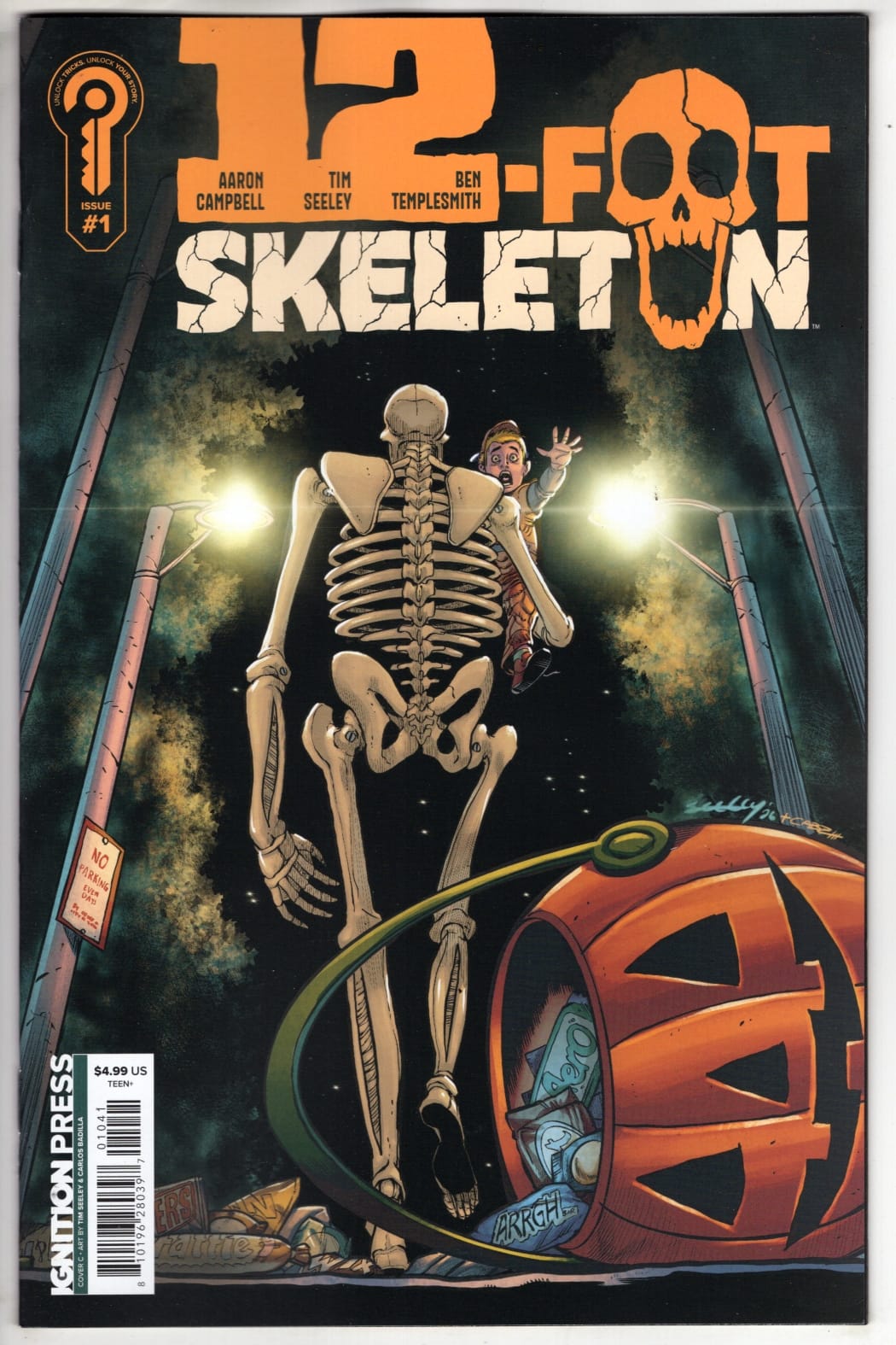 Ignition Press NEW THIS WEEK 12-Foot Skeleton #1 Cover C Tim Seeley 1:10 (VF/NM)