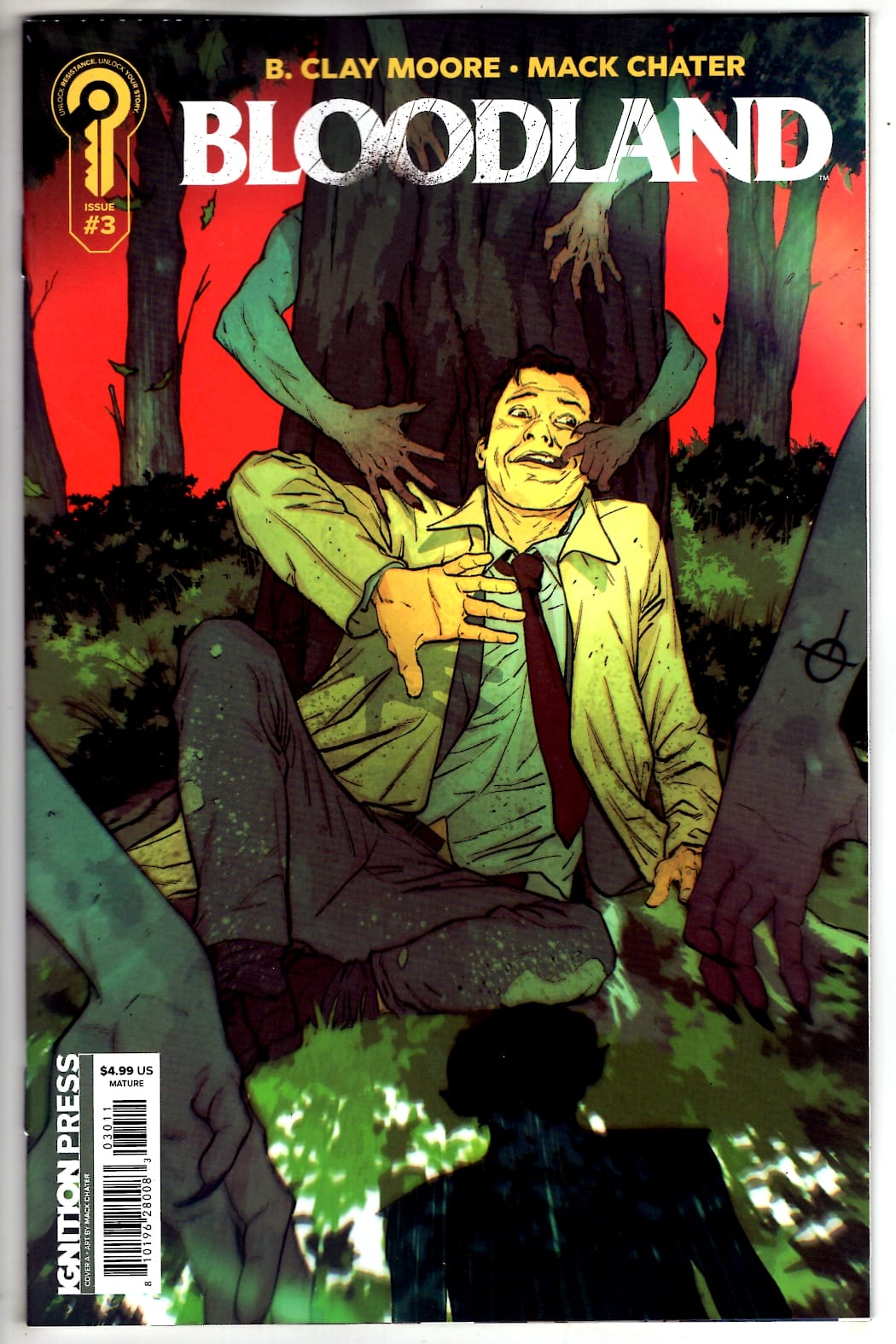 Ignition Press NEW THIS WEEK Bloodland #3 Cover A Mack Chater (VF/NM)