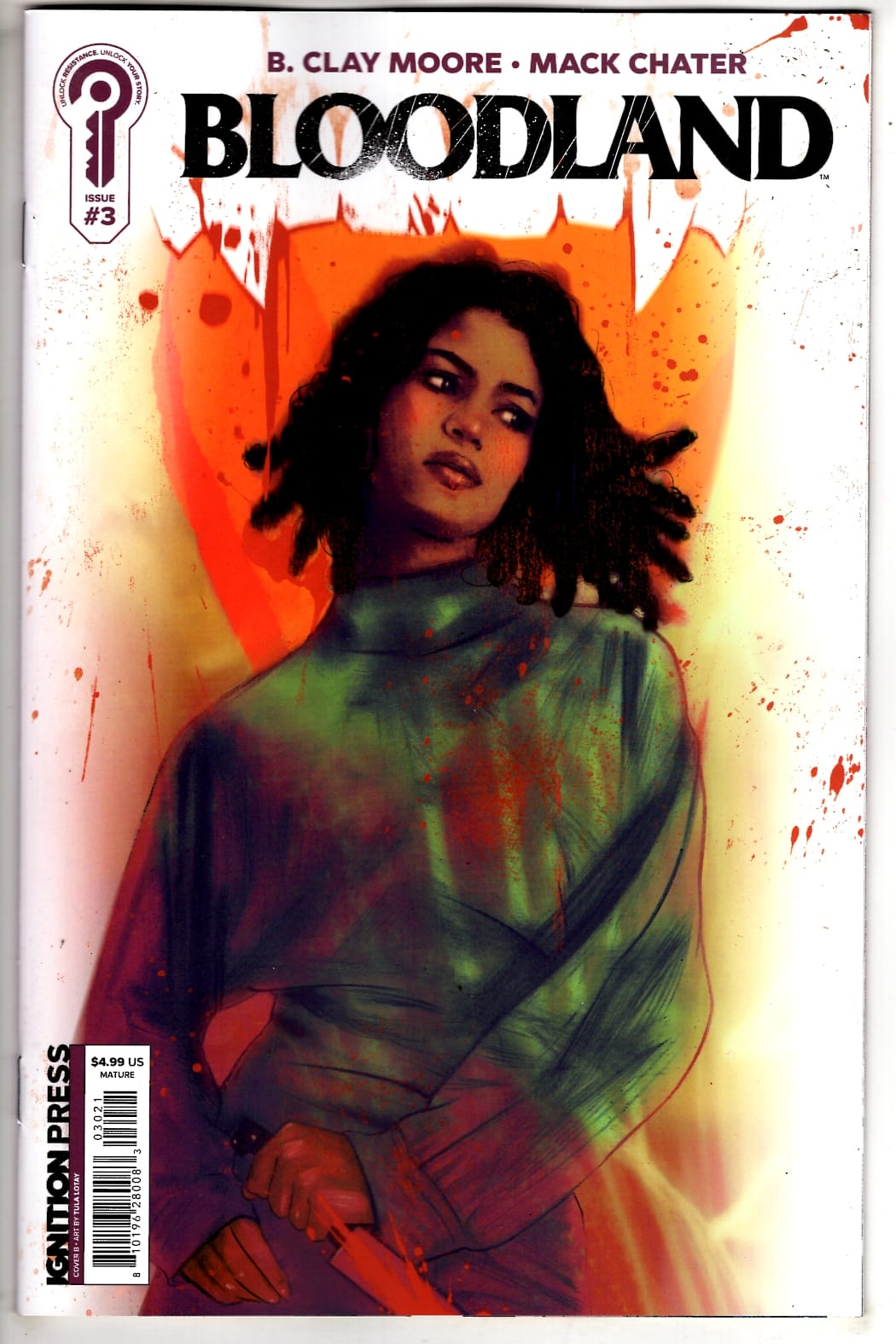 Ignition Press NEW THIS WEEK Bloodland #3 Cover B Tula Lotay (VF/NM)