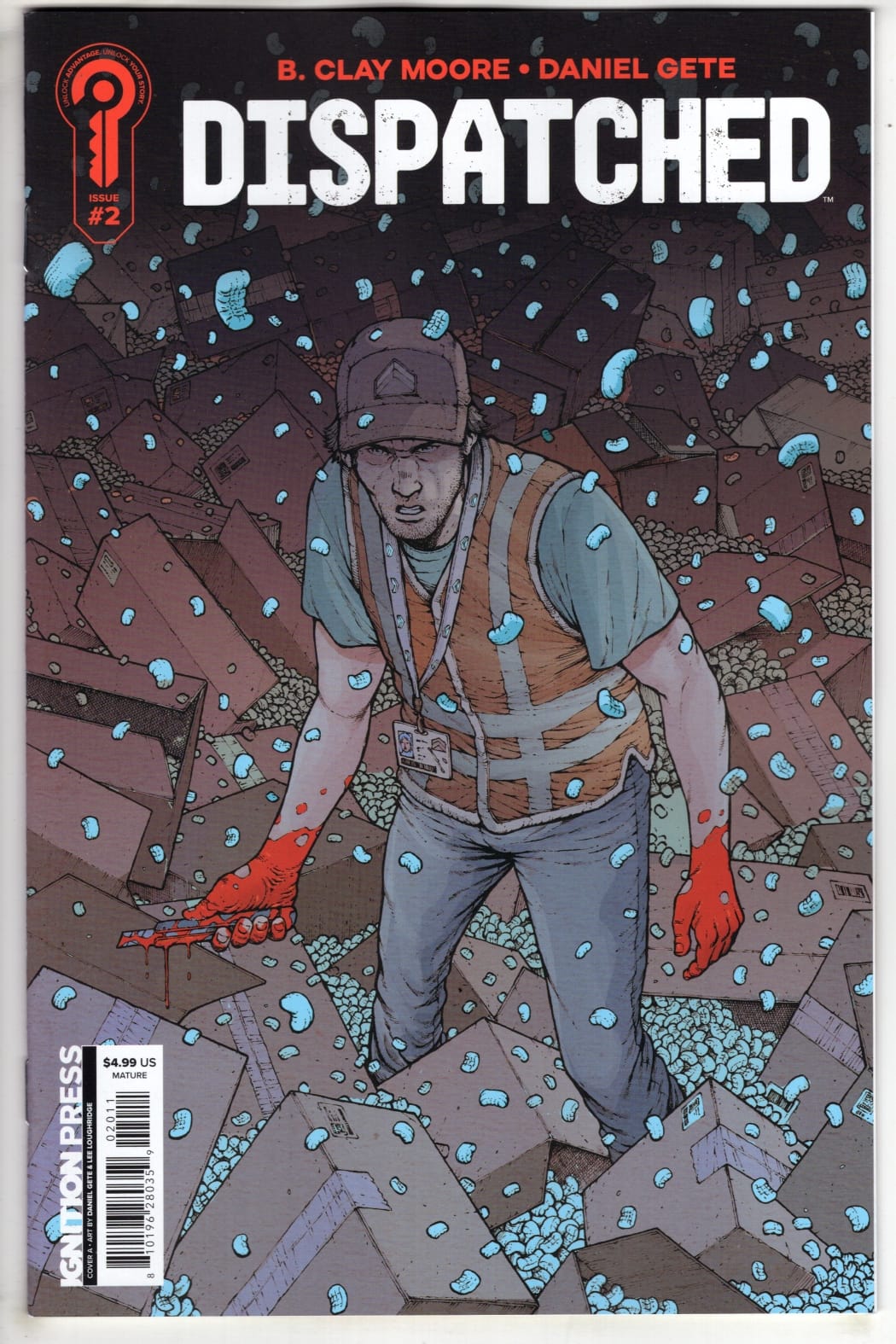Ignition Press NEW THIS WEEK Dispatched #2 Cover A Daniel Gete (VF/NM)