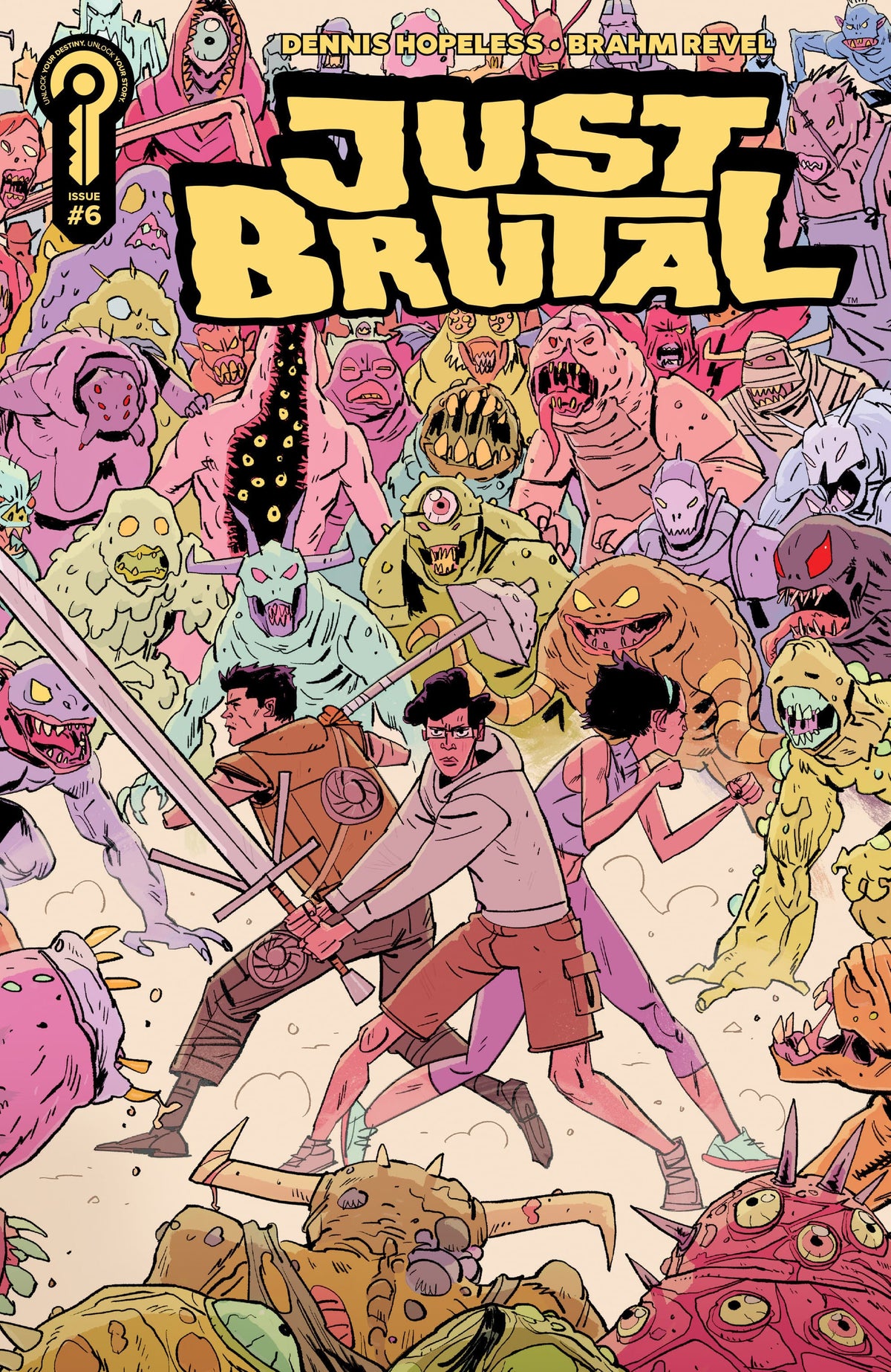 Ignition Press NEW THIS WEEK Just Brutal #6 Cover A Brahm Revel (VF/NM)