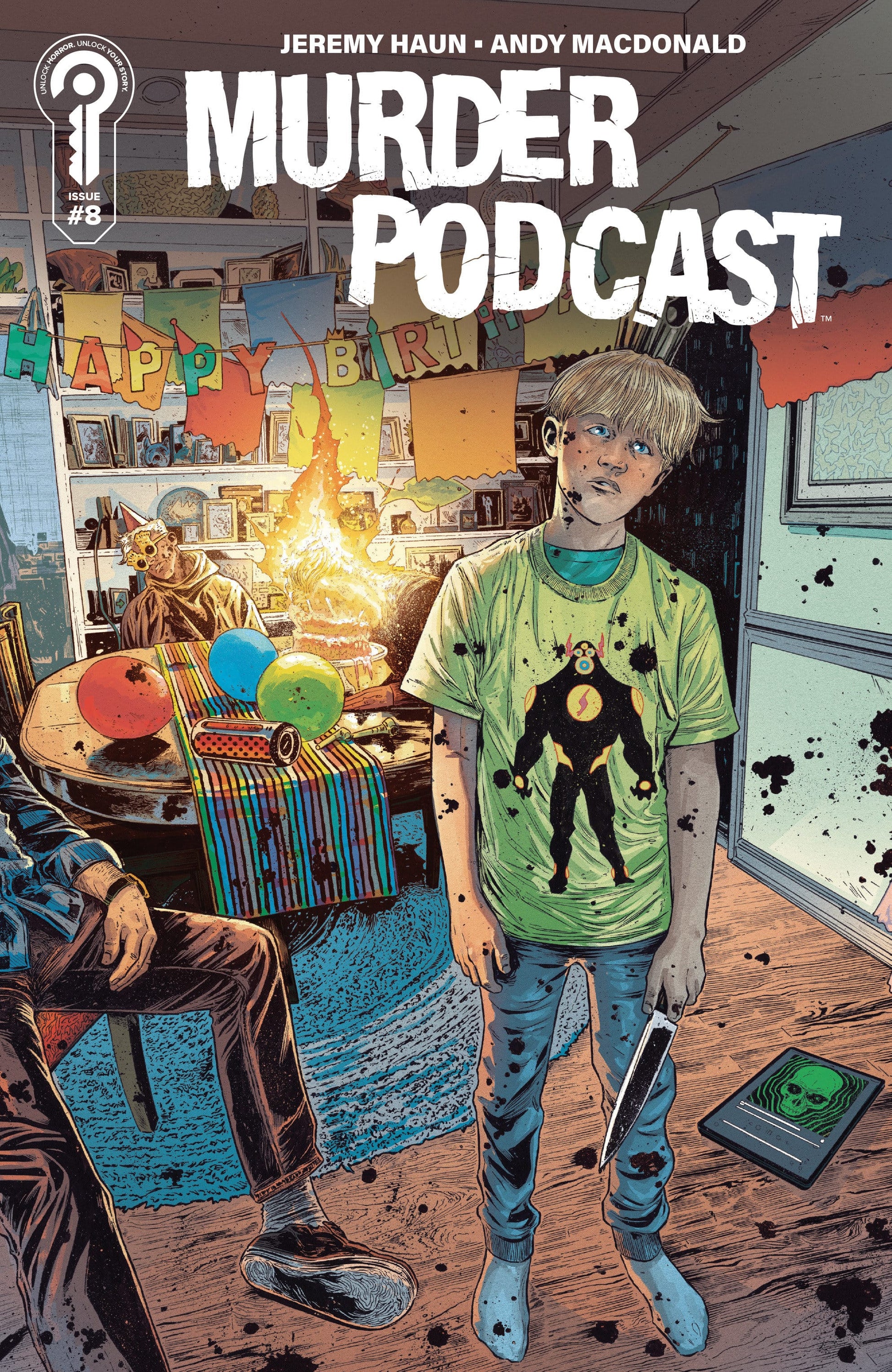Ignition Press NEW THIS WEEK Murder Podcast #8 Cover A Jeremy Haun (VF/NM)