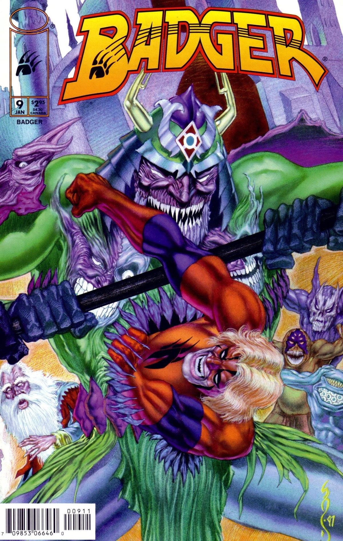 Image COMIC BOOK Badger #9 - CVR A