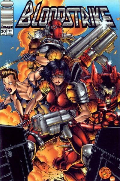 Image COMIC BOOK Bloodstrike #20 - CVR A (VF)