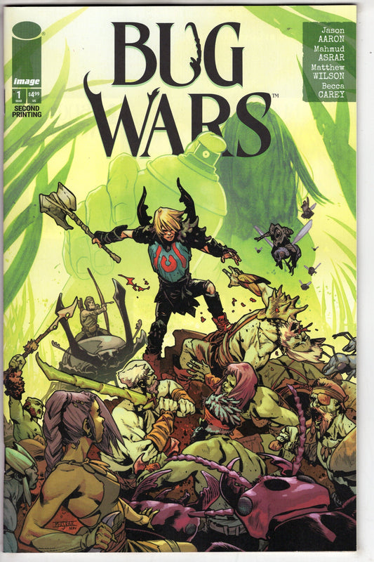 IMAGE COMIC BOOK BUG WARS #1 (OF 6) 2ND PTG (MR)