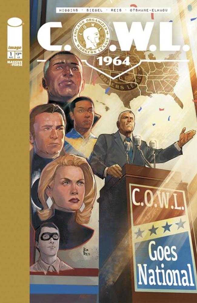 IMAGE COMIC BOOK Cowl 1964 #1 (Of 3) Cover A Rod Reis