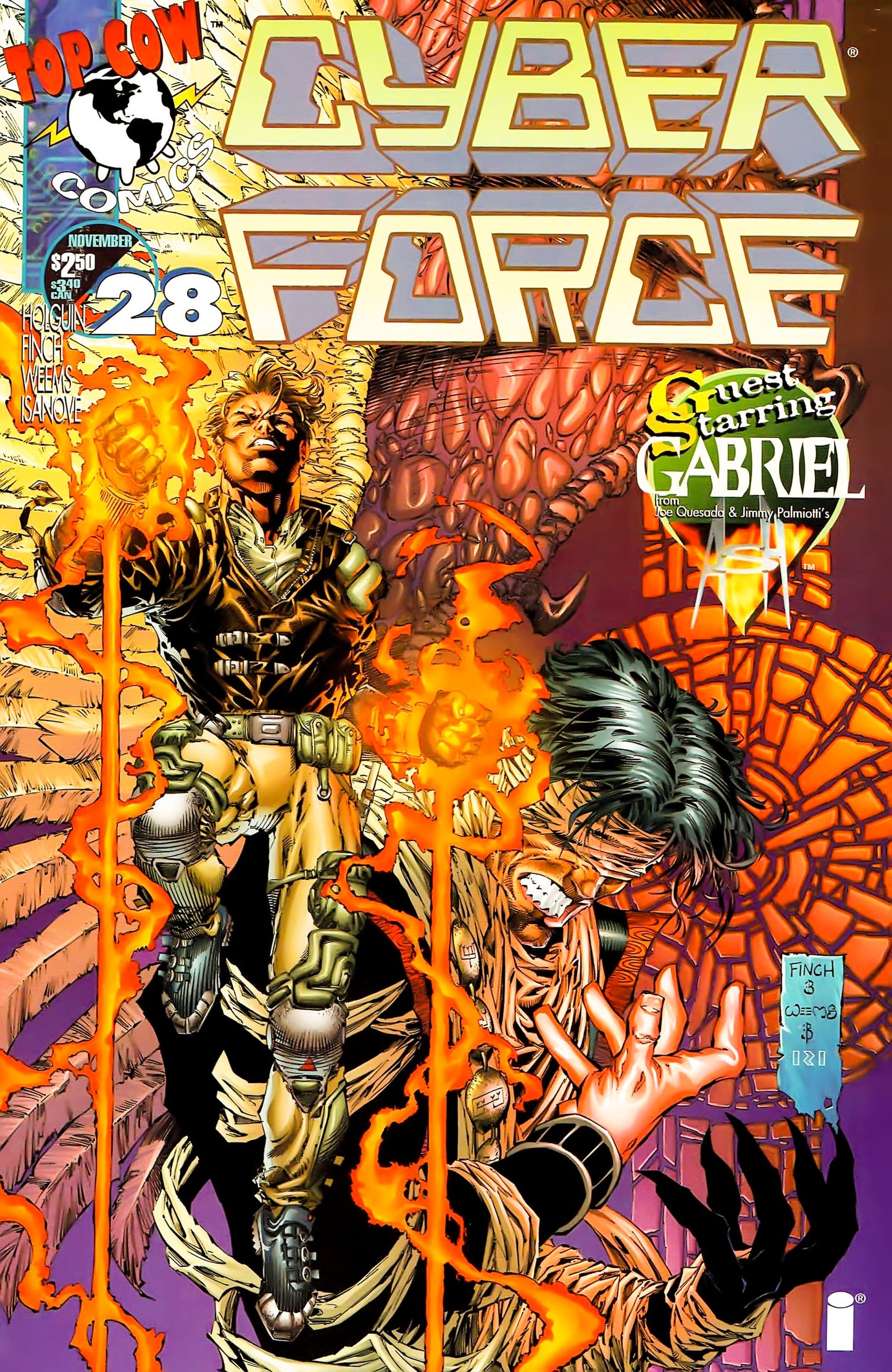 Image COMIC BOOK Cyberforce #28 - CVR A (VF/NM)